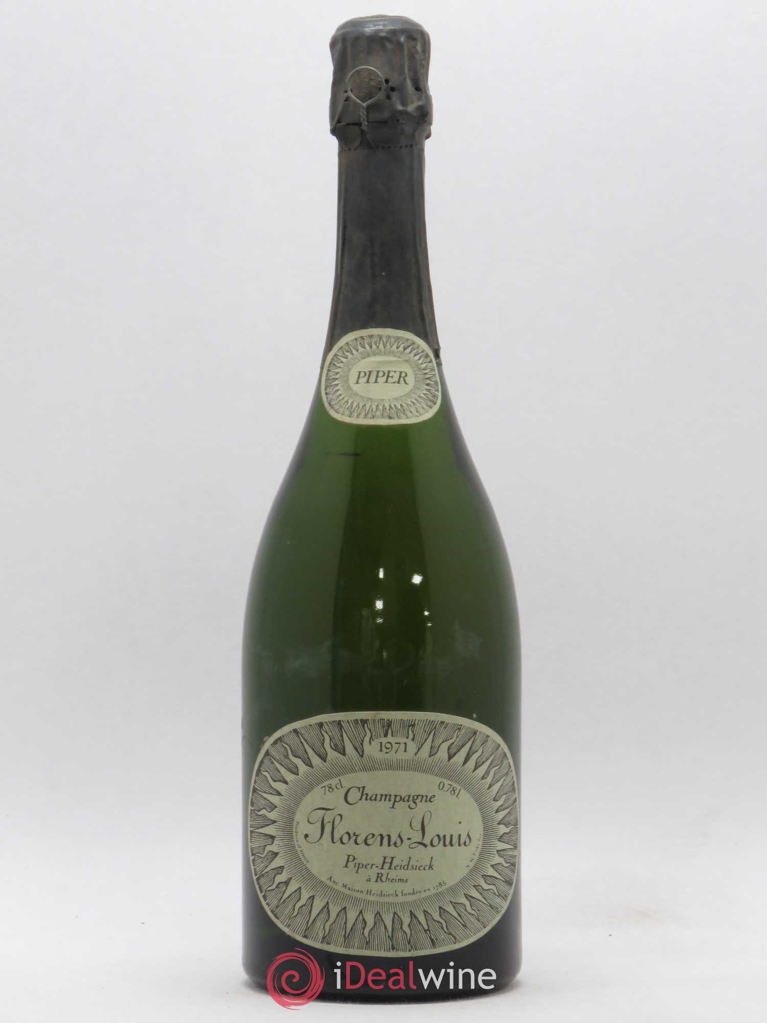Champagne Florens-Louis Piper Heidsieck 1971 - Posten von 1 Flasche - 0