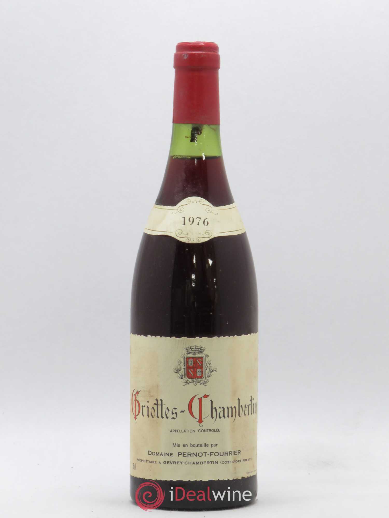 Griotte-Chambertin Grand Cru Vieille Vigne Fourrier (Domaine) 1976 - Lot de 1 bouteille - 0