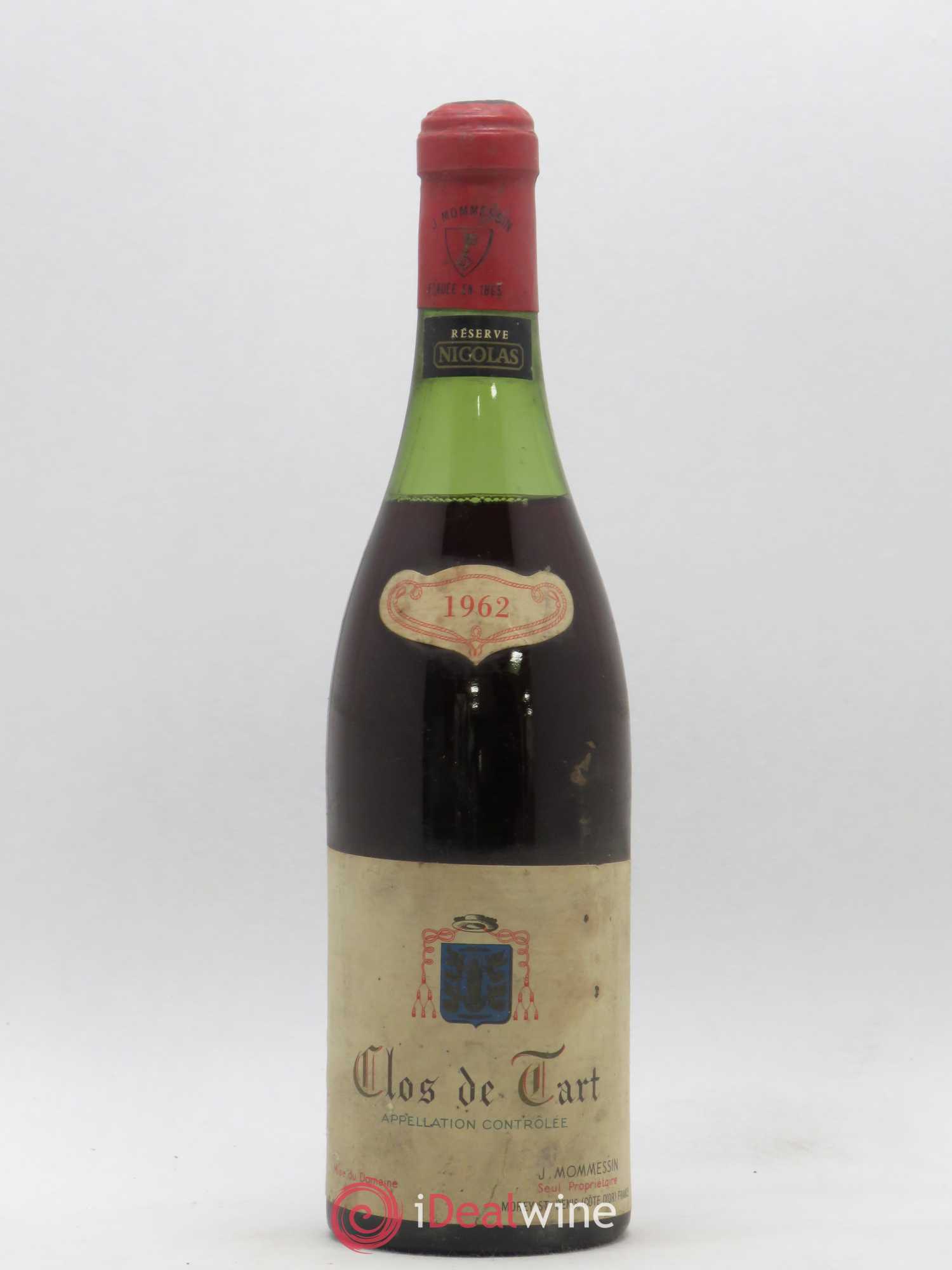 Clos de Tart Grand Cru Clos de Tart 1962 - Lot de 1 bouteille - 0