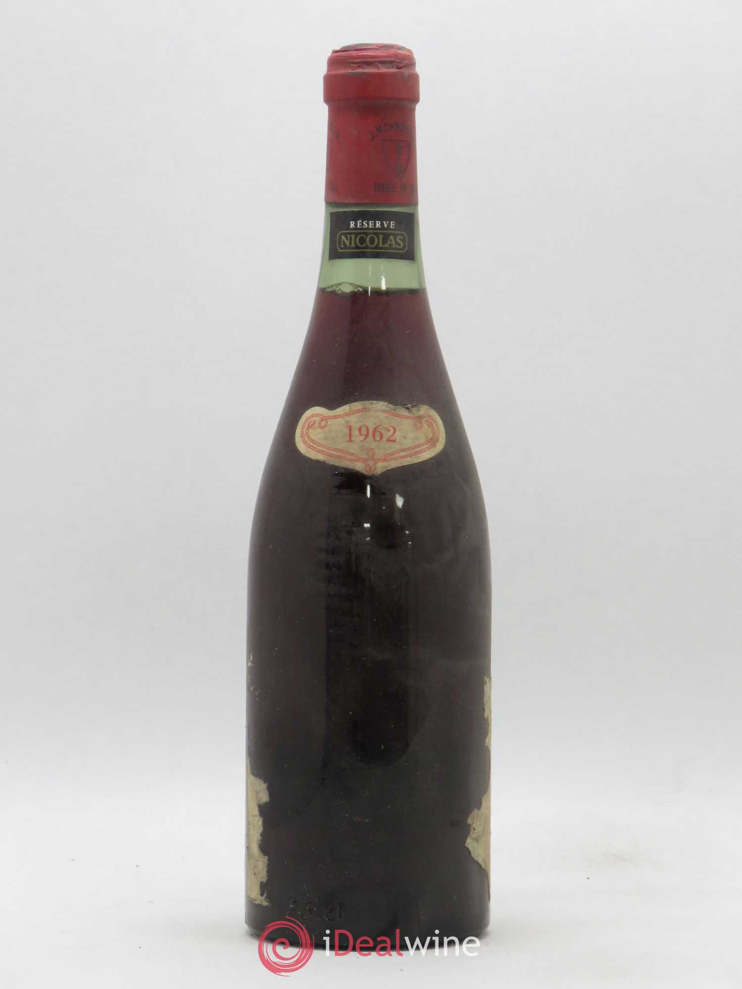 Clos de Tart Grand Cru Clos de Tart 1962 - Lot de 1 bouteille - 0