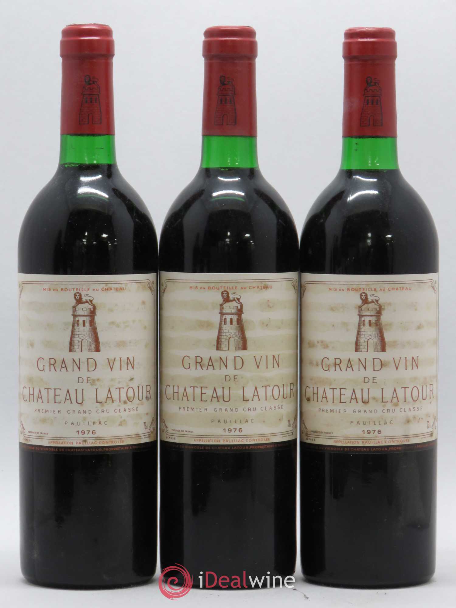 Château Latour 1er Grand Cru Classé 1976 - Lot de 6 bouteilles - 2