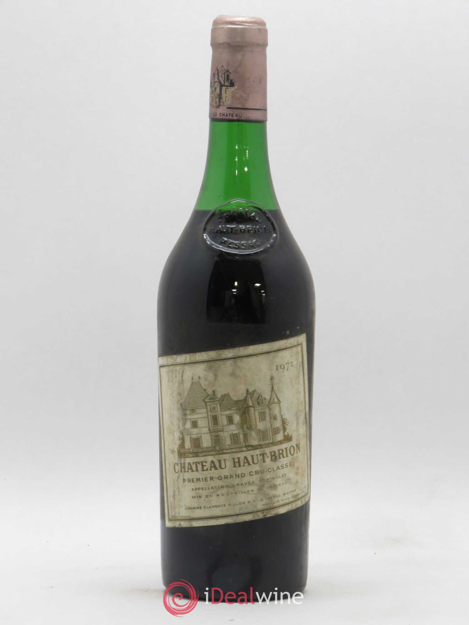 Château Haut Brion 1er Grand Cru Classé 1971 - Lot de 1 bouteille - 0
