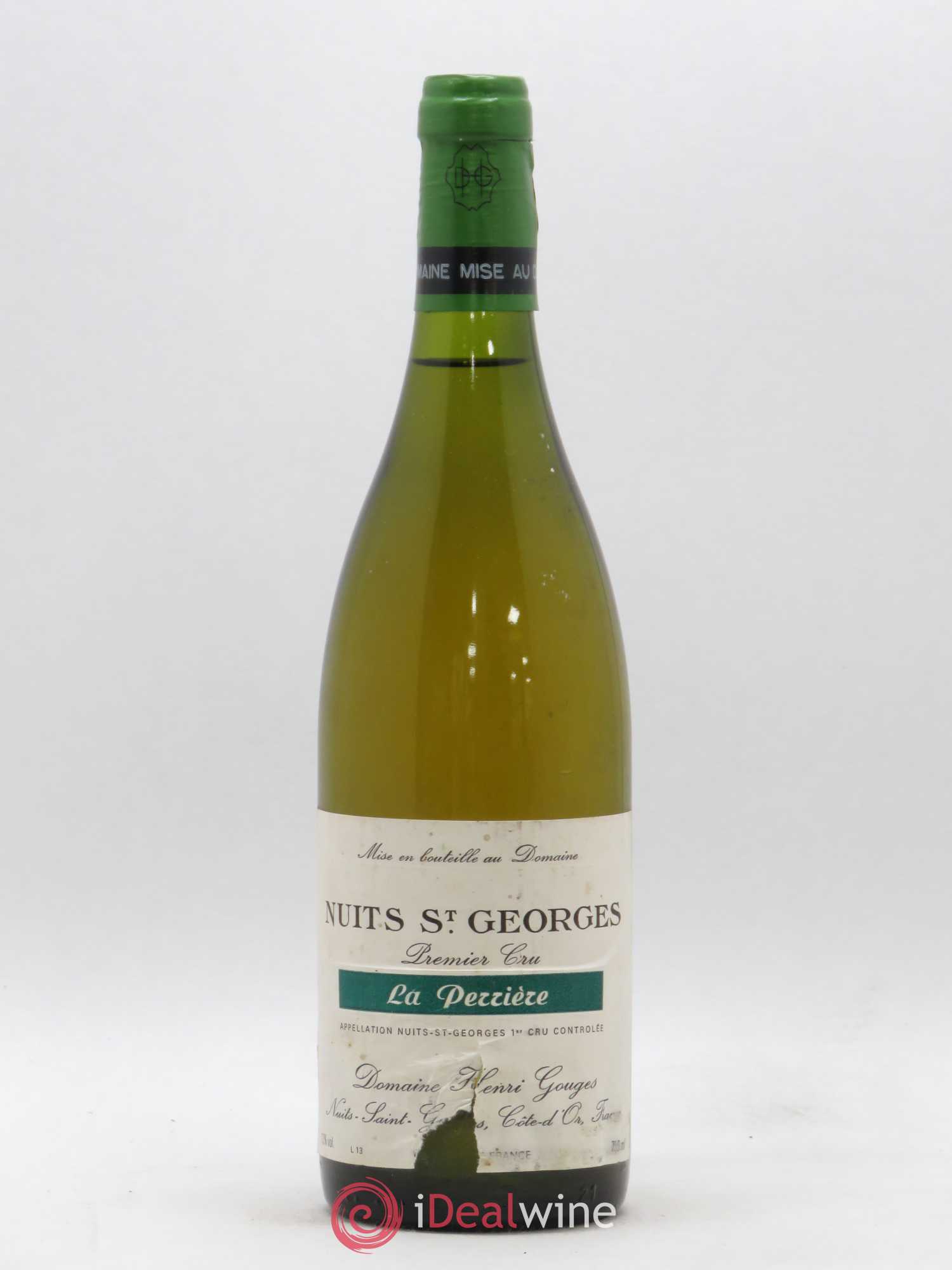 Nuits-Saint-Georges 1er Cru La Perrière Henri Gouges 1995 - Lot de 1 bouteille - 0