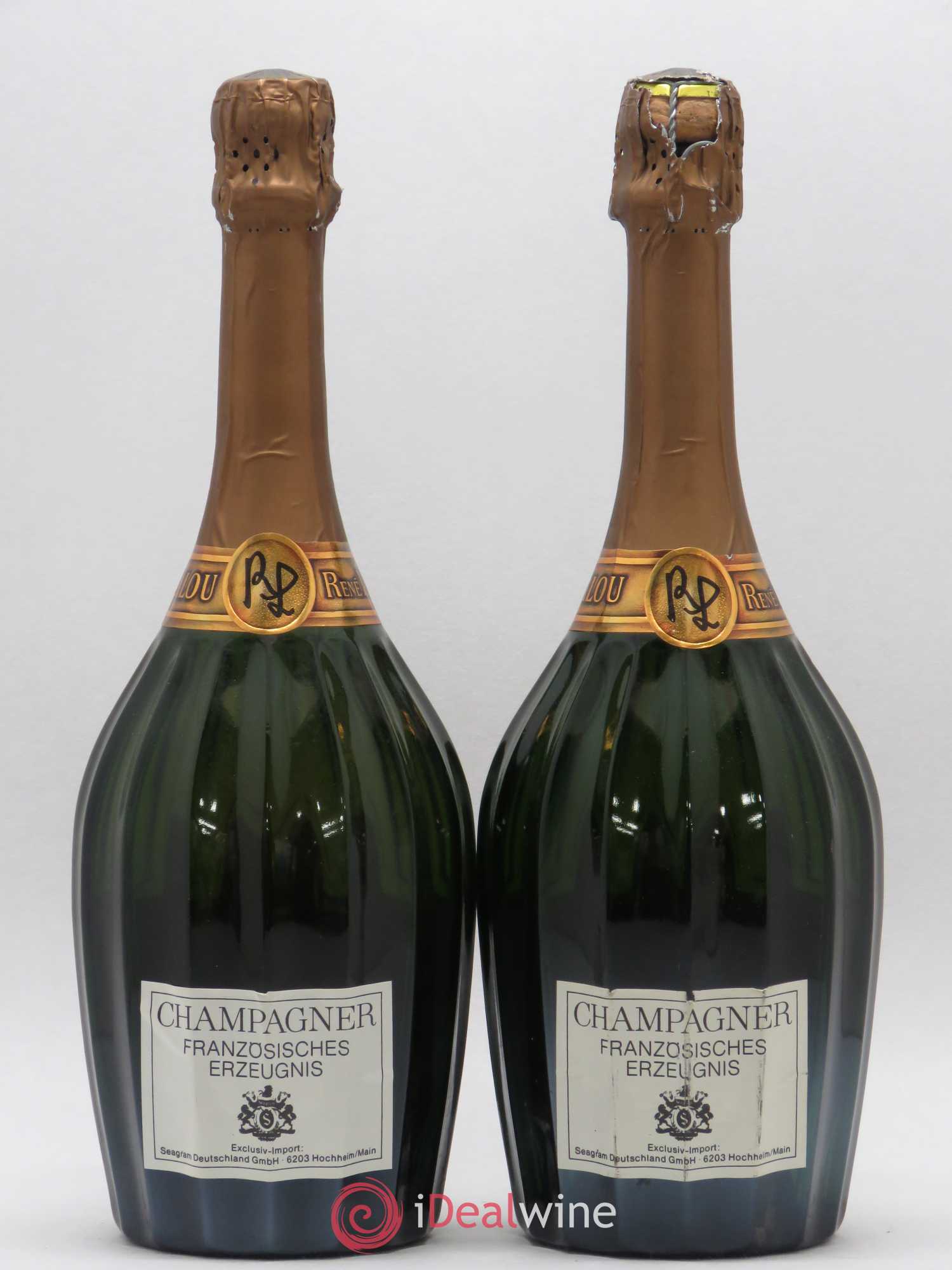 René Lalou Mumm 1982 - Lot de 2 bouteilles - 1