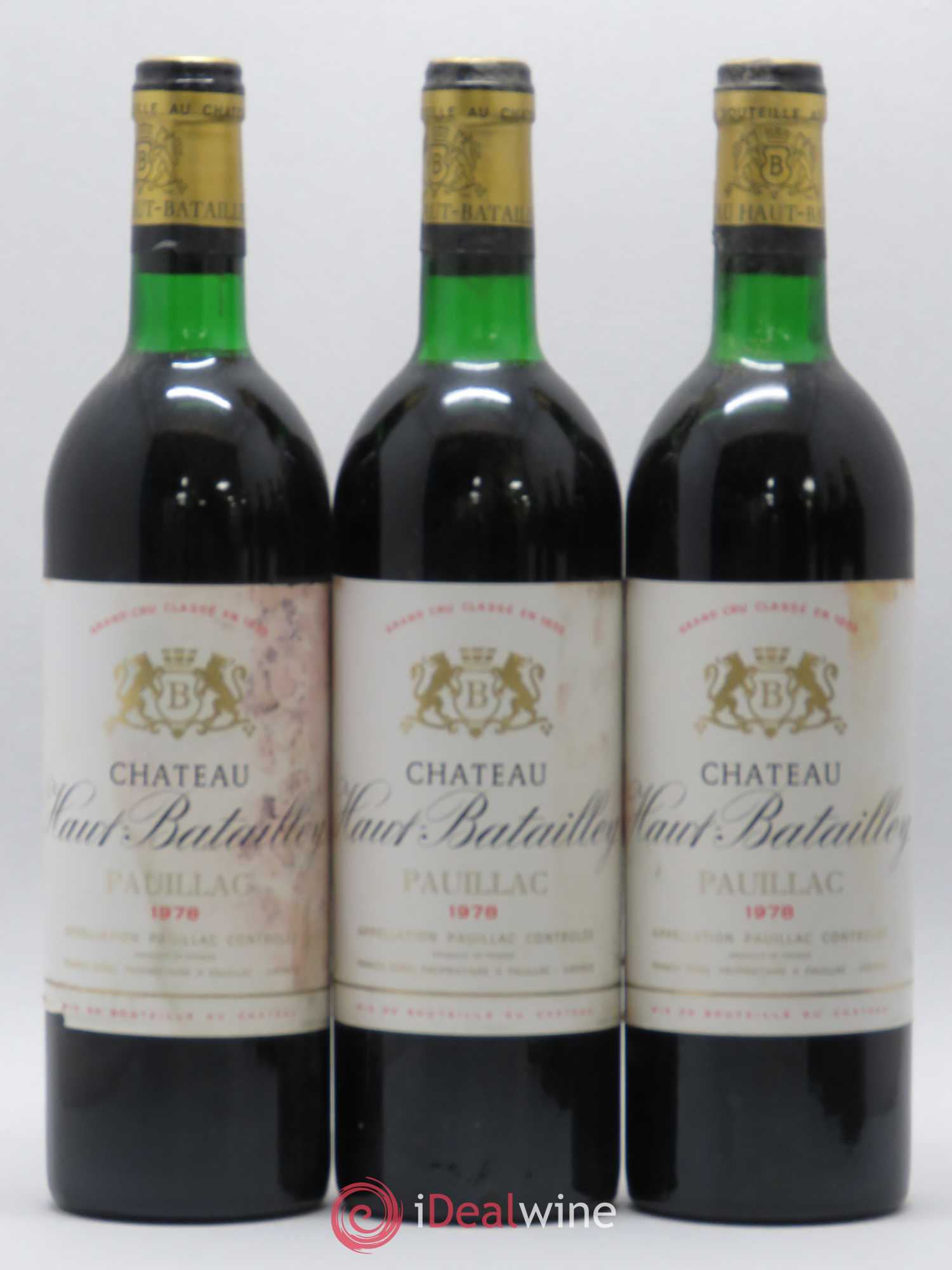 Château Haut Batailley 5ème Grand Cru Classé 1978 - Lot de 12 bouteilles - 2