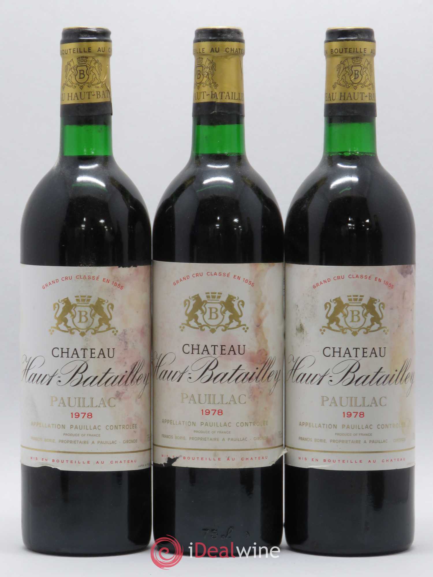 Château Haut Batailley 5ème Grand Cru Classé 1978 - Lot de 12 bouteilles - 4