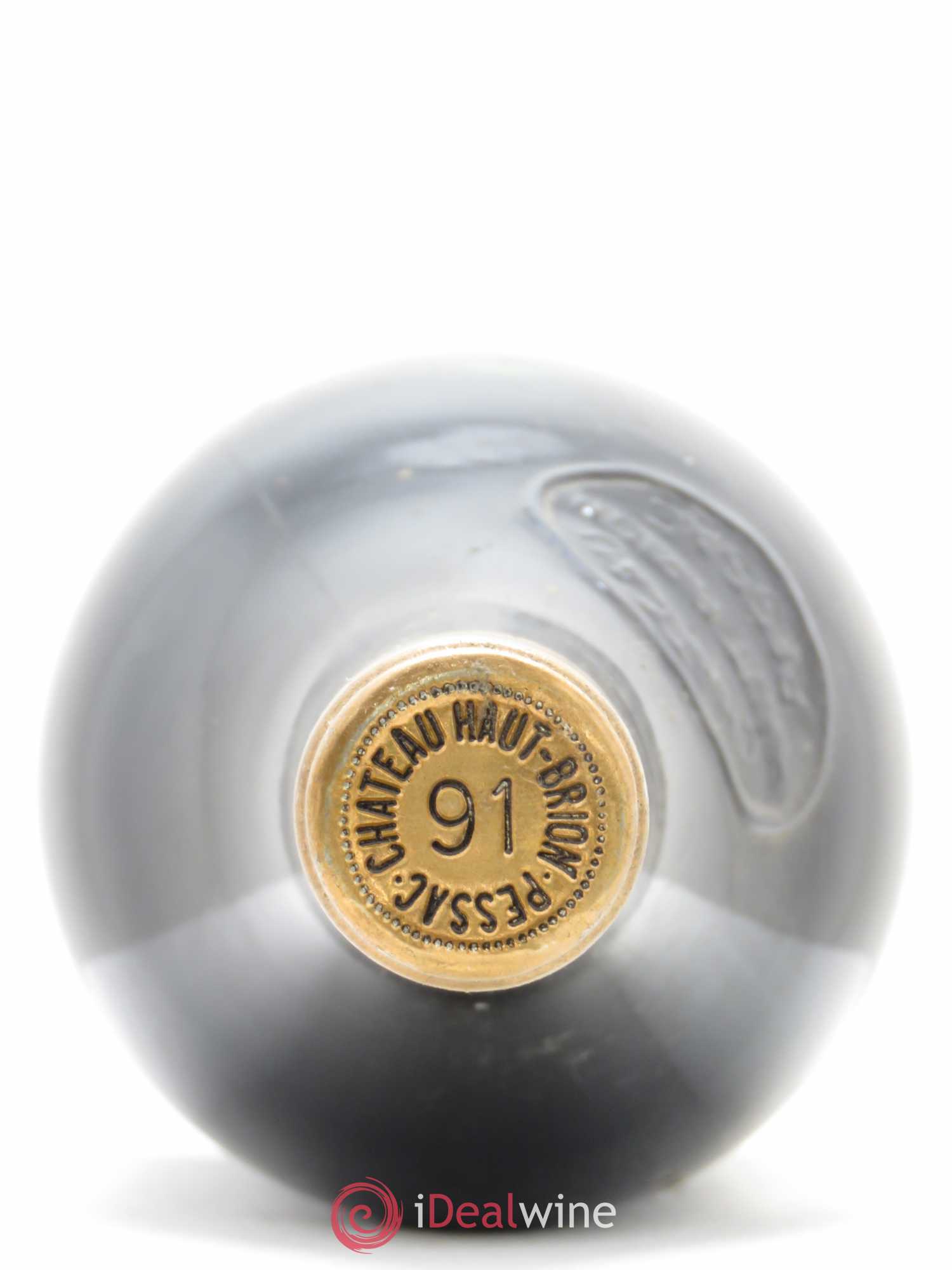 Château Haut Brion 1er Grand Cru Classé 1991 - Lot de 2 bouteilles - 1