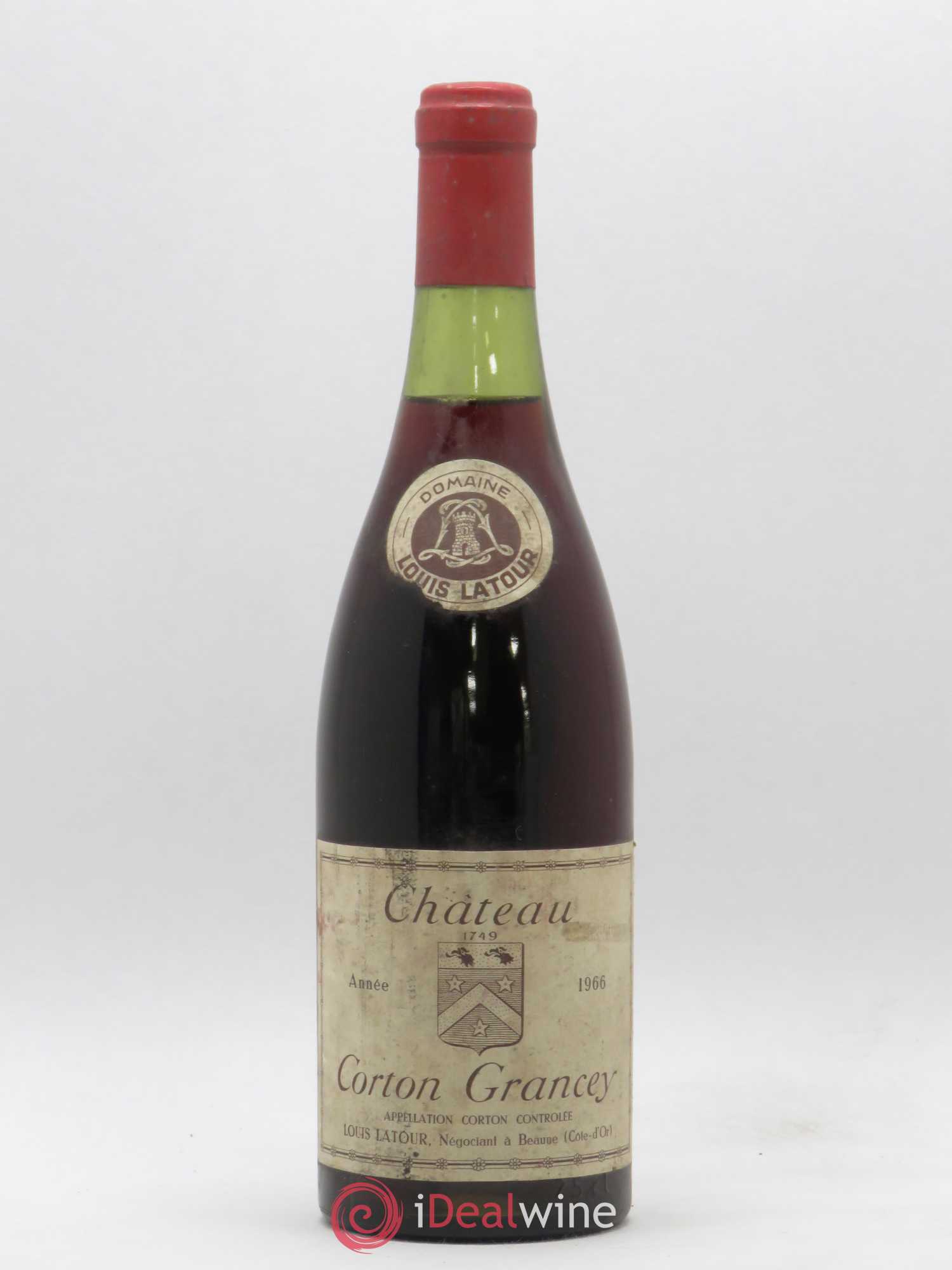 Corton Grand Cru Crancey Louis Latour 1966 - Posten von 1 Flasche - 0