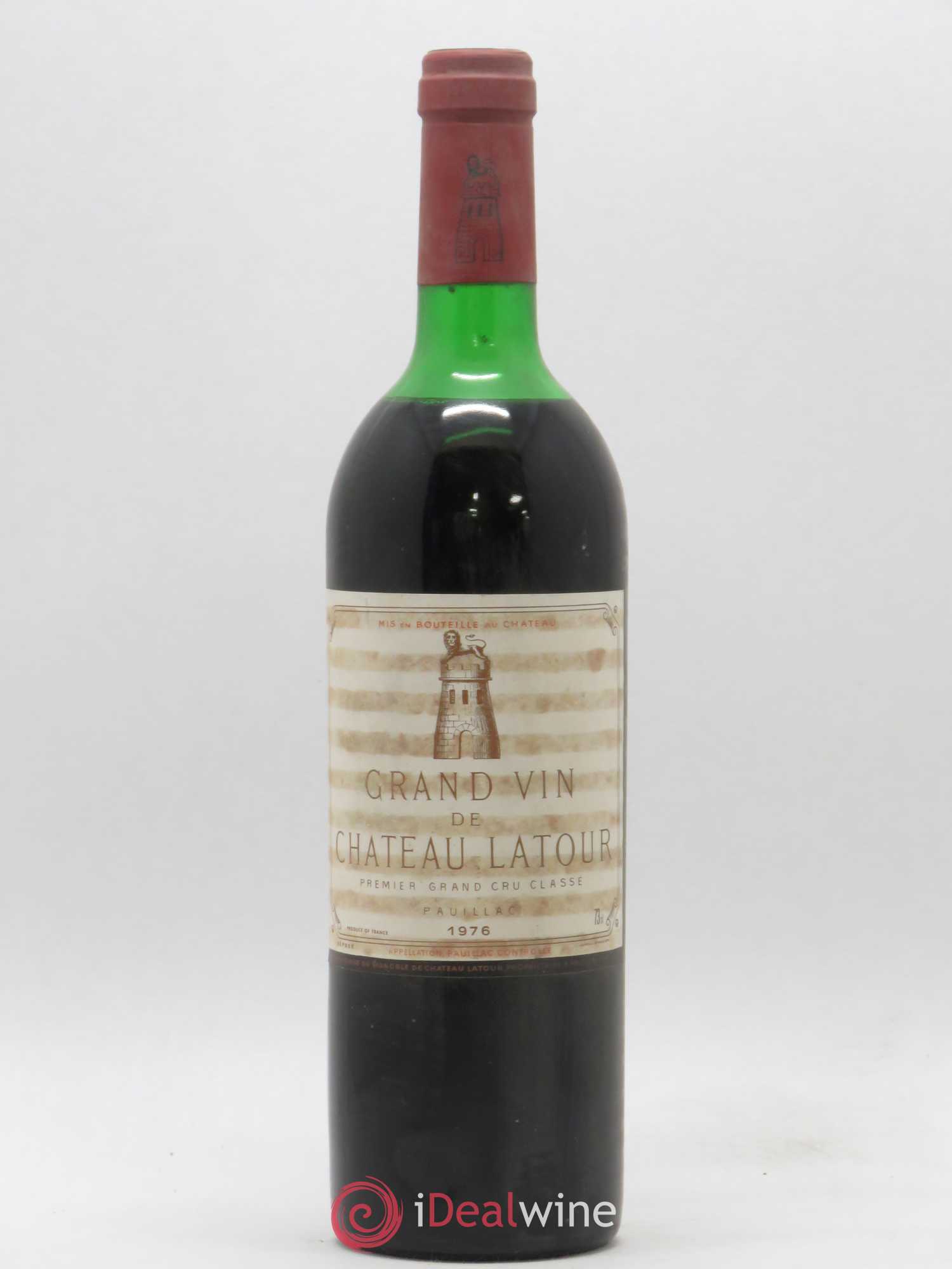 Château Latour 1er Grand Cru Classé 1976 - Lot de 1 bouteille - 0