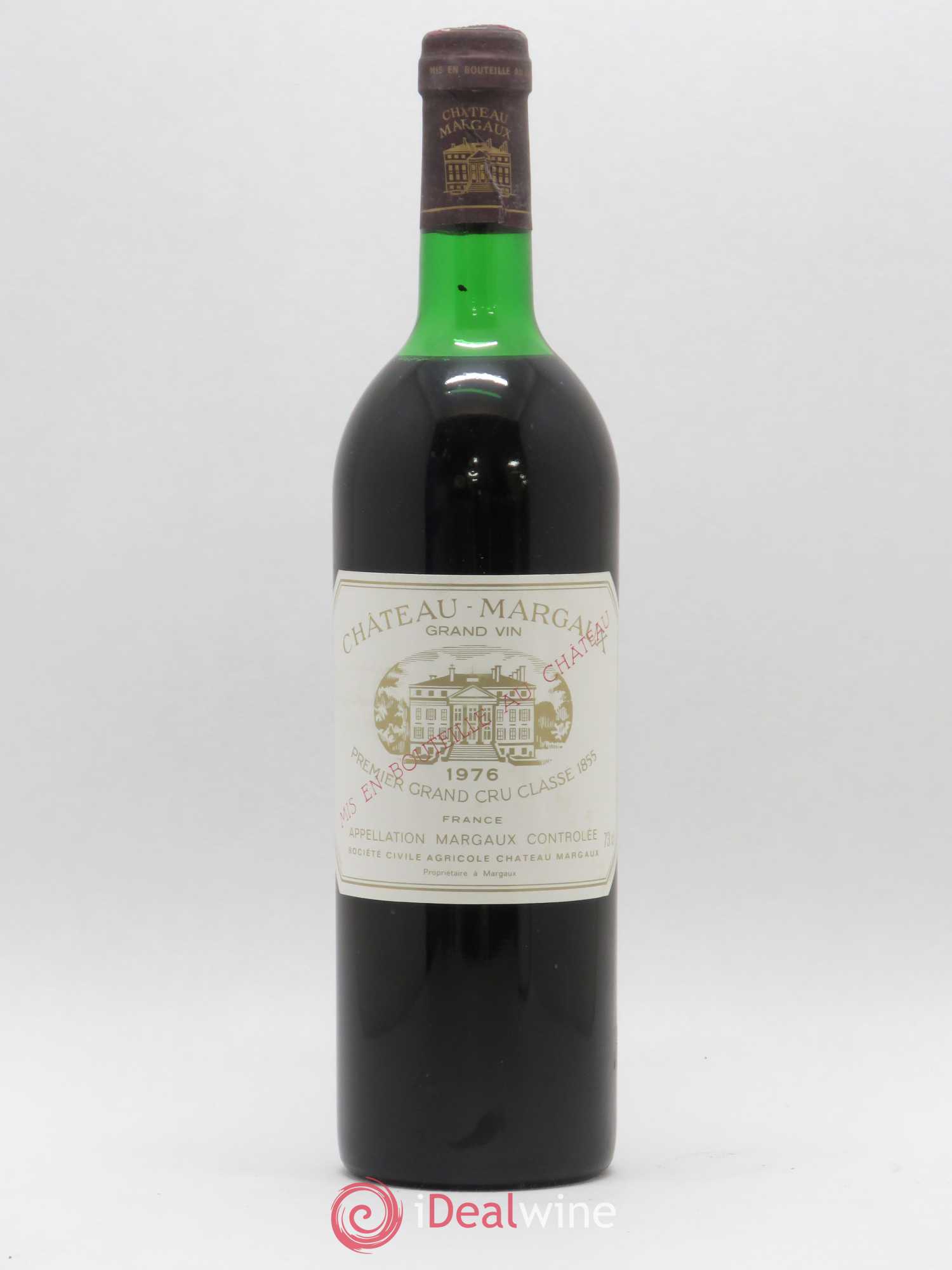 Château Margaux 1er Grand Cru Classé 1976 - Lot de 1 bouteille - 0