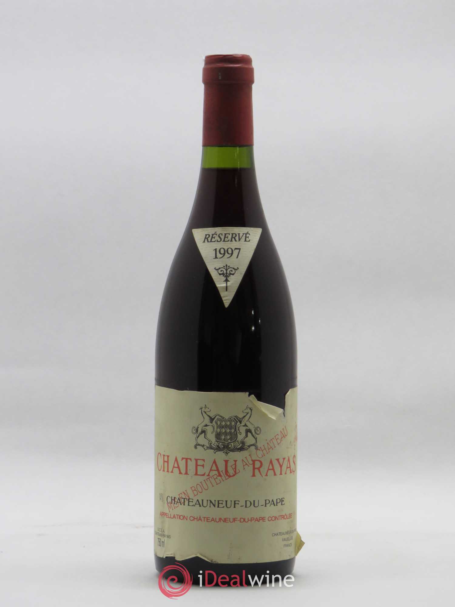 Châteauneuf-du-Pape Château Rayas Emmanuel Reynaud 1997 - Lot de 1 bouteille - 0