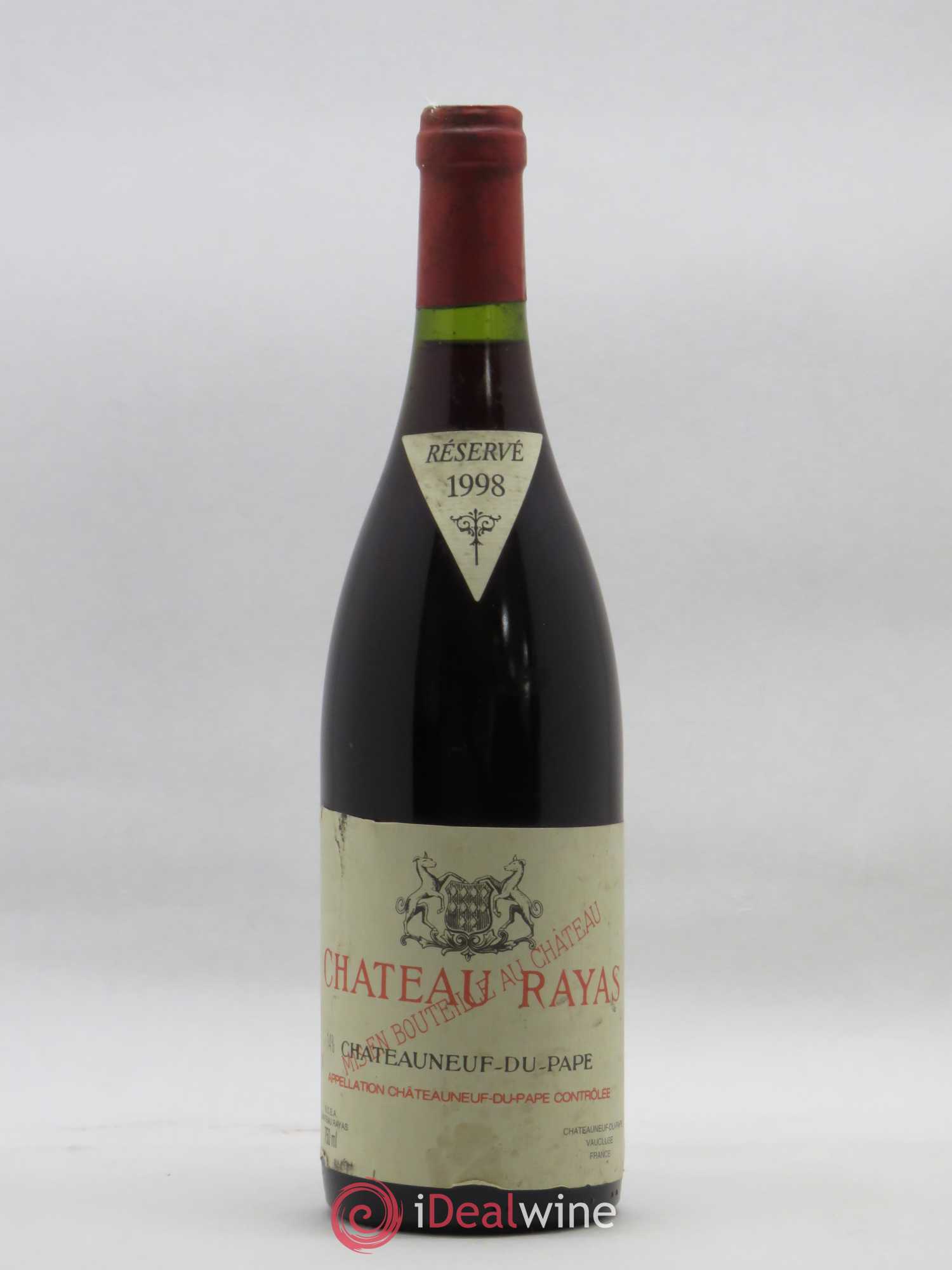 Châteauneuf-du-Pape Château Rayas Emmanuel Reynaud 1998 - Lot de 1 bouteille - 0
