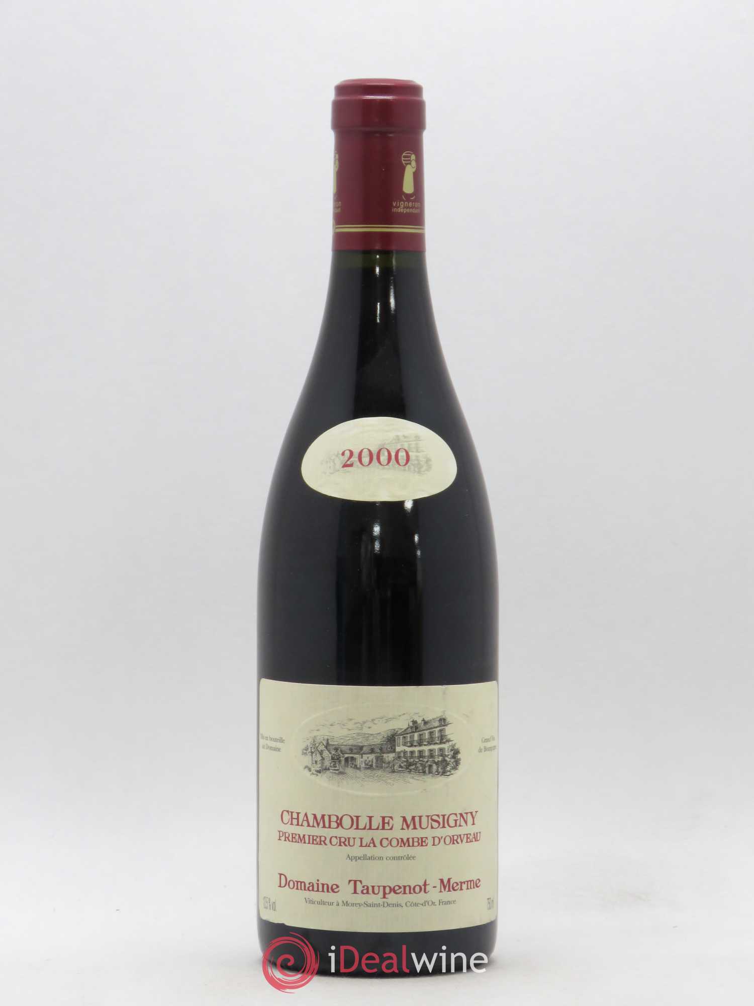 Chambolle-Musigny 1er Cru La Combe d'Orveau Domaine Taupenot Merme 2000 - Posten von 1 Flasche - 0
