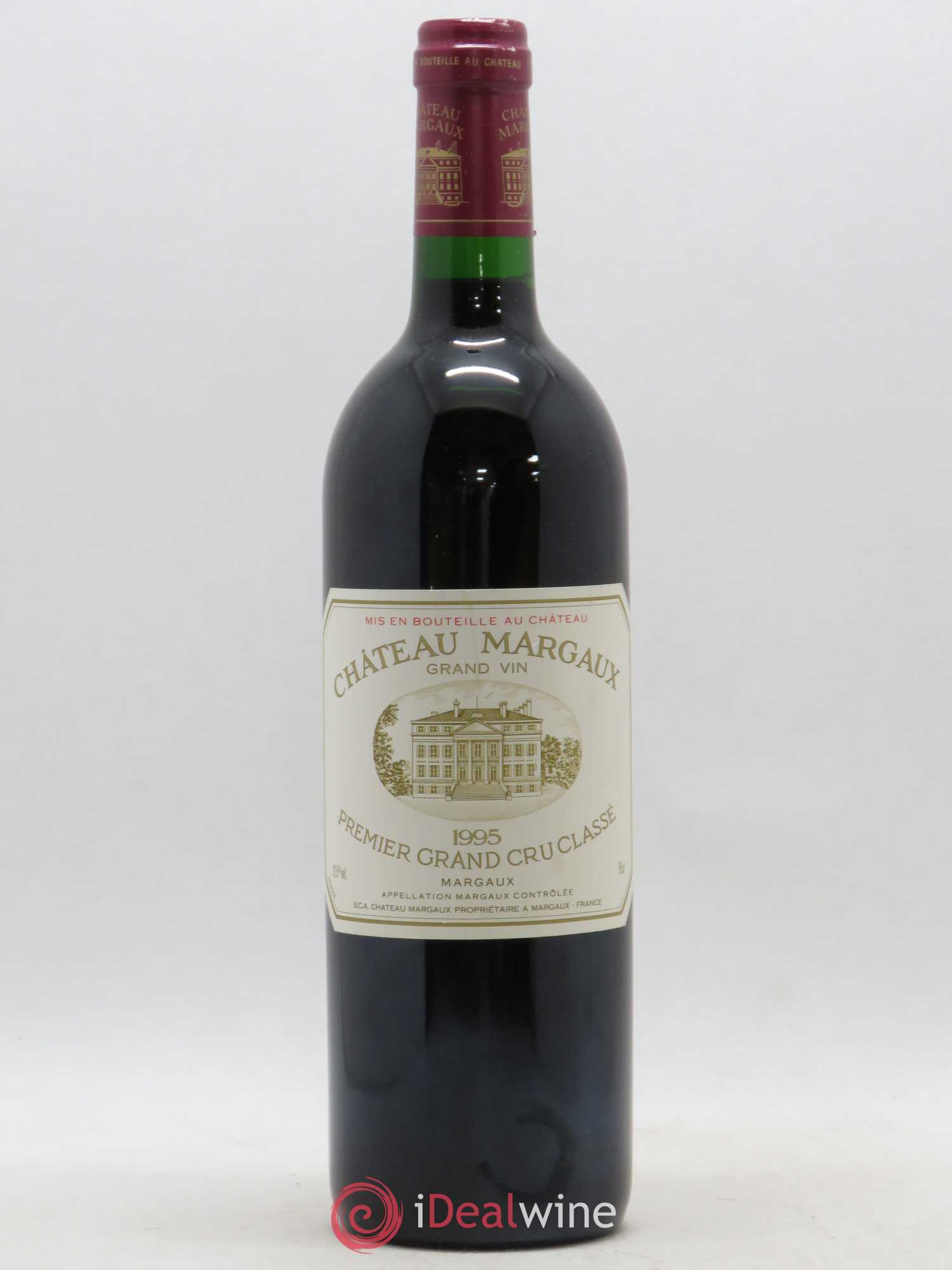 Château Margaux 1er Grand Cru Classé 1995 - Lot de 1 bouteille - 0