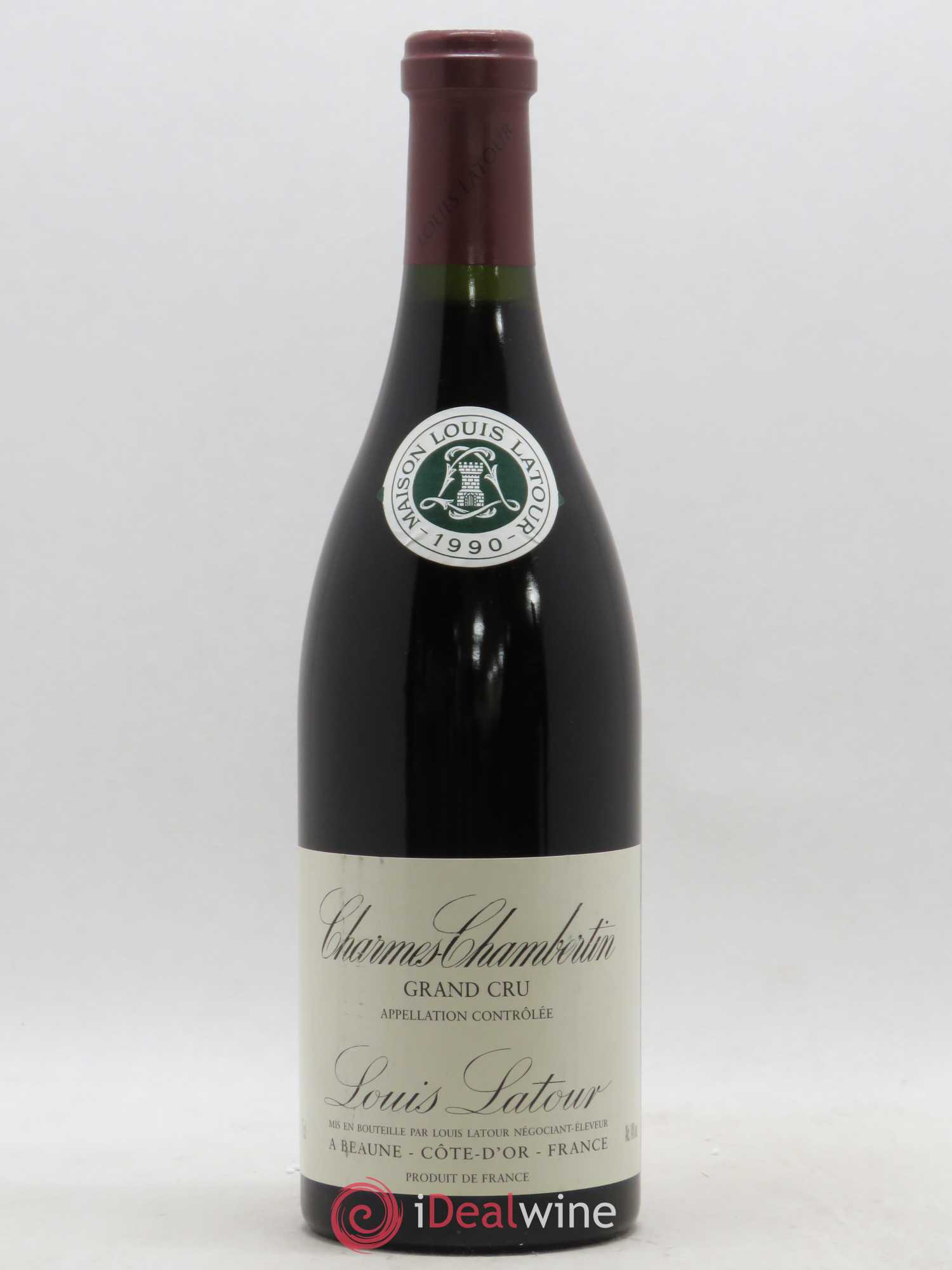 Charmes-Chambertin Grand Cru Louis Latour 1990 - Lot de 1 bouteille - 0