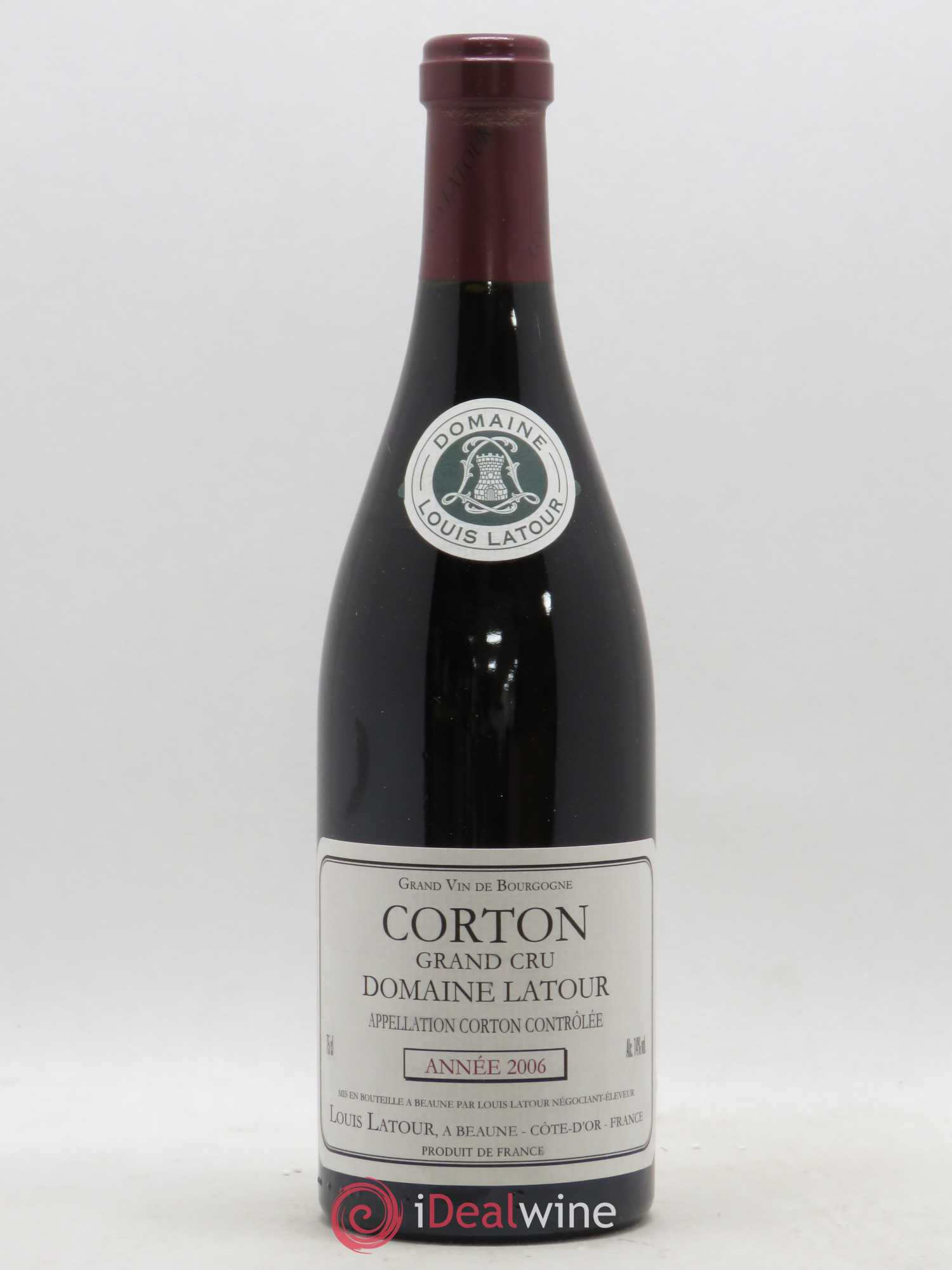 Corton Grand Cru Louis Latour 2006 - Lot de 1 bouteille - 0