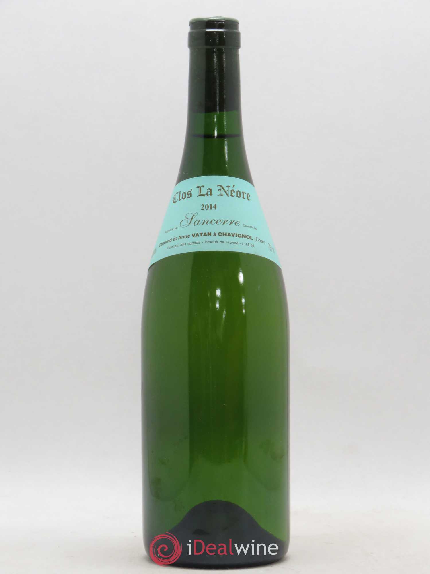 Sancerre Clos la Neore Edmond Vatan 2014 - Lot de 1 bouteille - 0