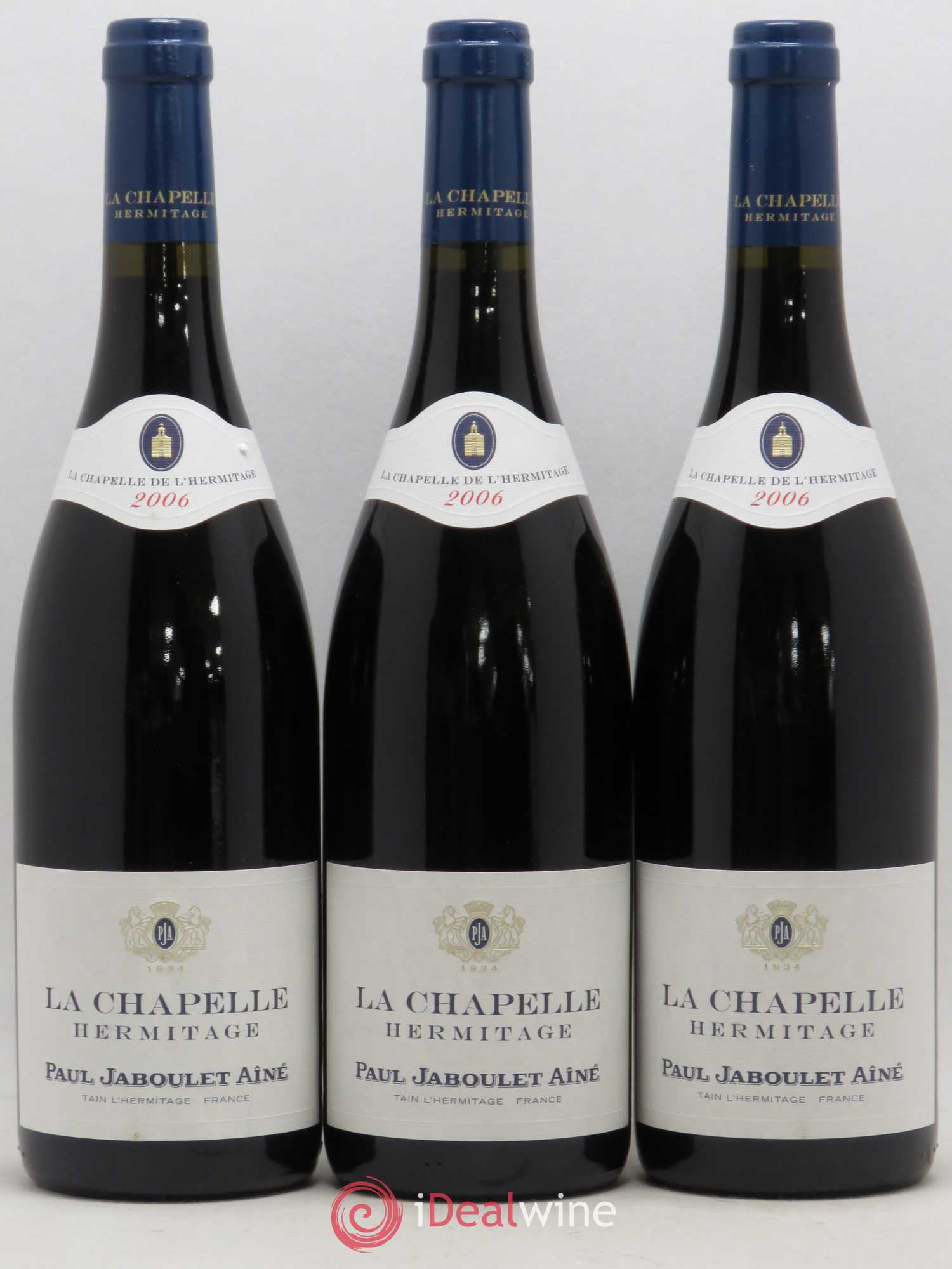 Hermitage La Chapelle Paul Jaboulet Ainé 2006 - Lot de 3 bouteilles - 0
