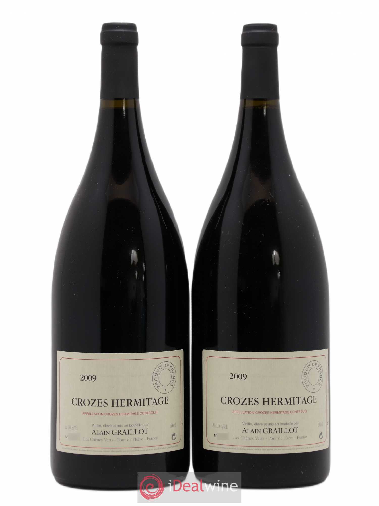 Crozes-Hermitage Domaine Graillot 2009 - Lot de 2 magnums - 0