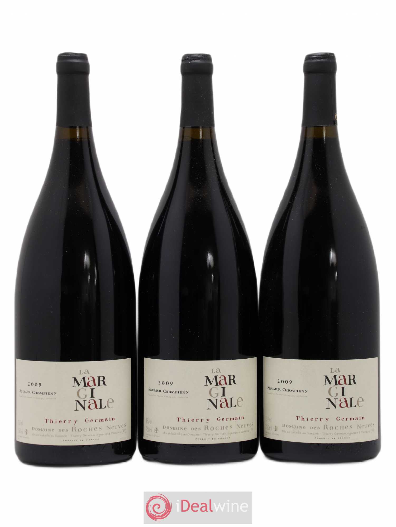 Saumur-Champigny La Marginale Domaine des Roches Neuves - Thierry Germain 2009 - Lot de 3 magnums - 0