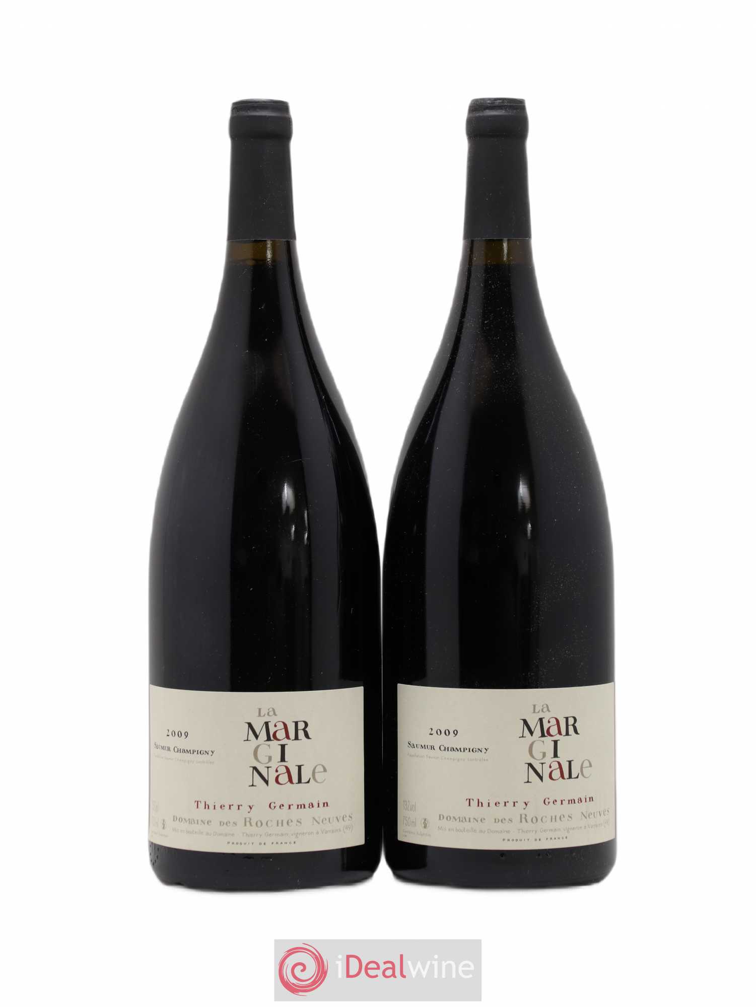 Saumur-Champigny La Marginale Domaine des Roches Neuves - Thierry Germain 2009 - Lot de 2 magnums - 0