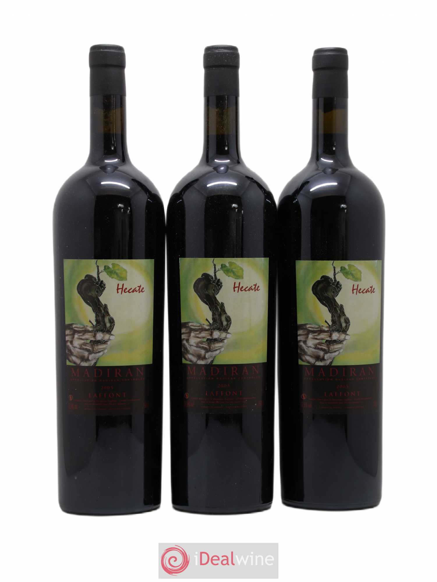 Madiran cuvée Hécate Domaine Laffont 2005 - Posten von 3 Magnum - 0