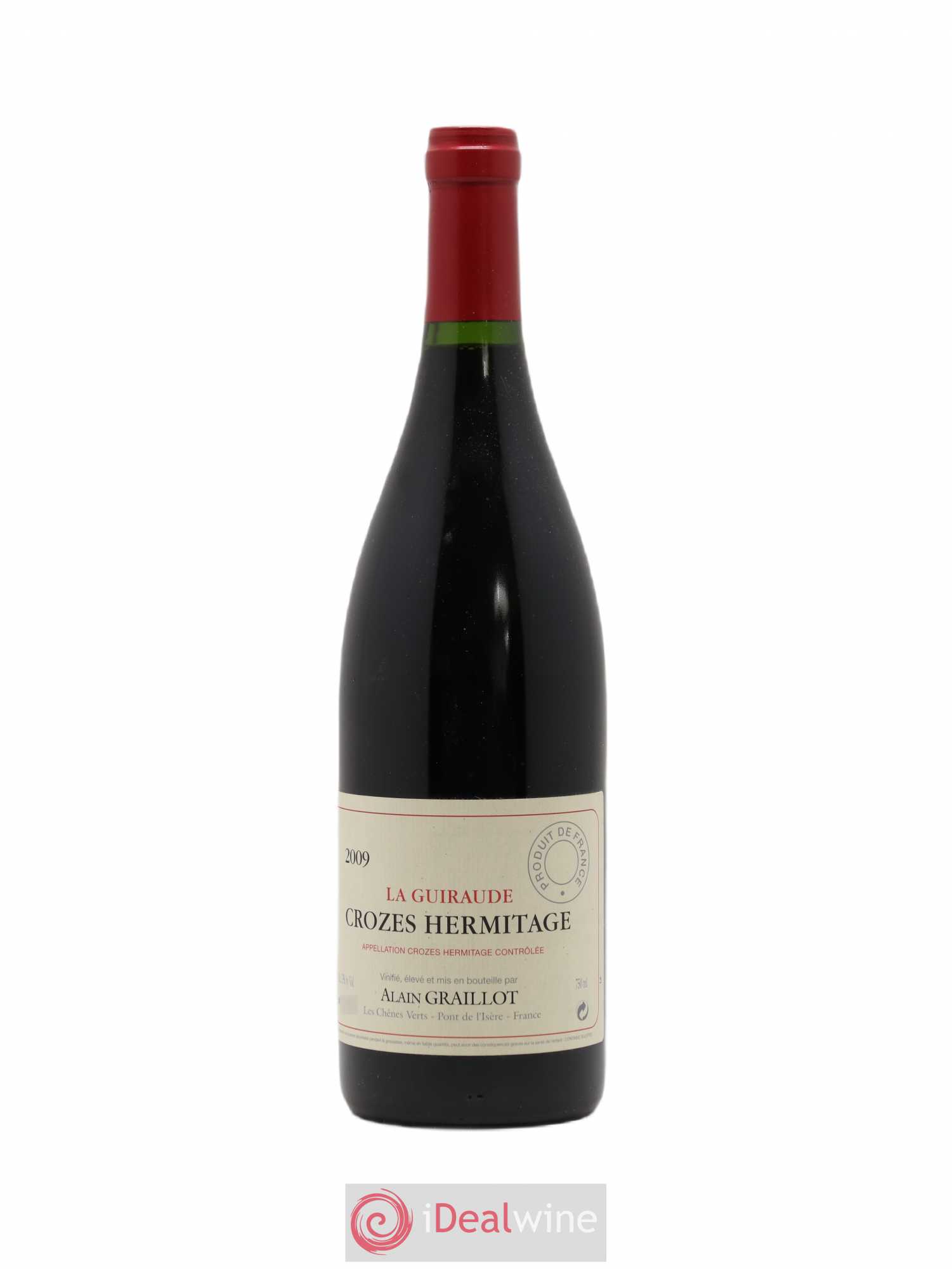 Crozes-Hermitage La Guiraude Domaine Graillot 2009 - Lot de 1 bouteille - 0