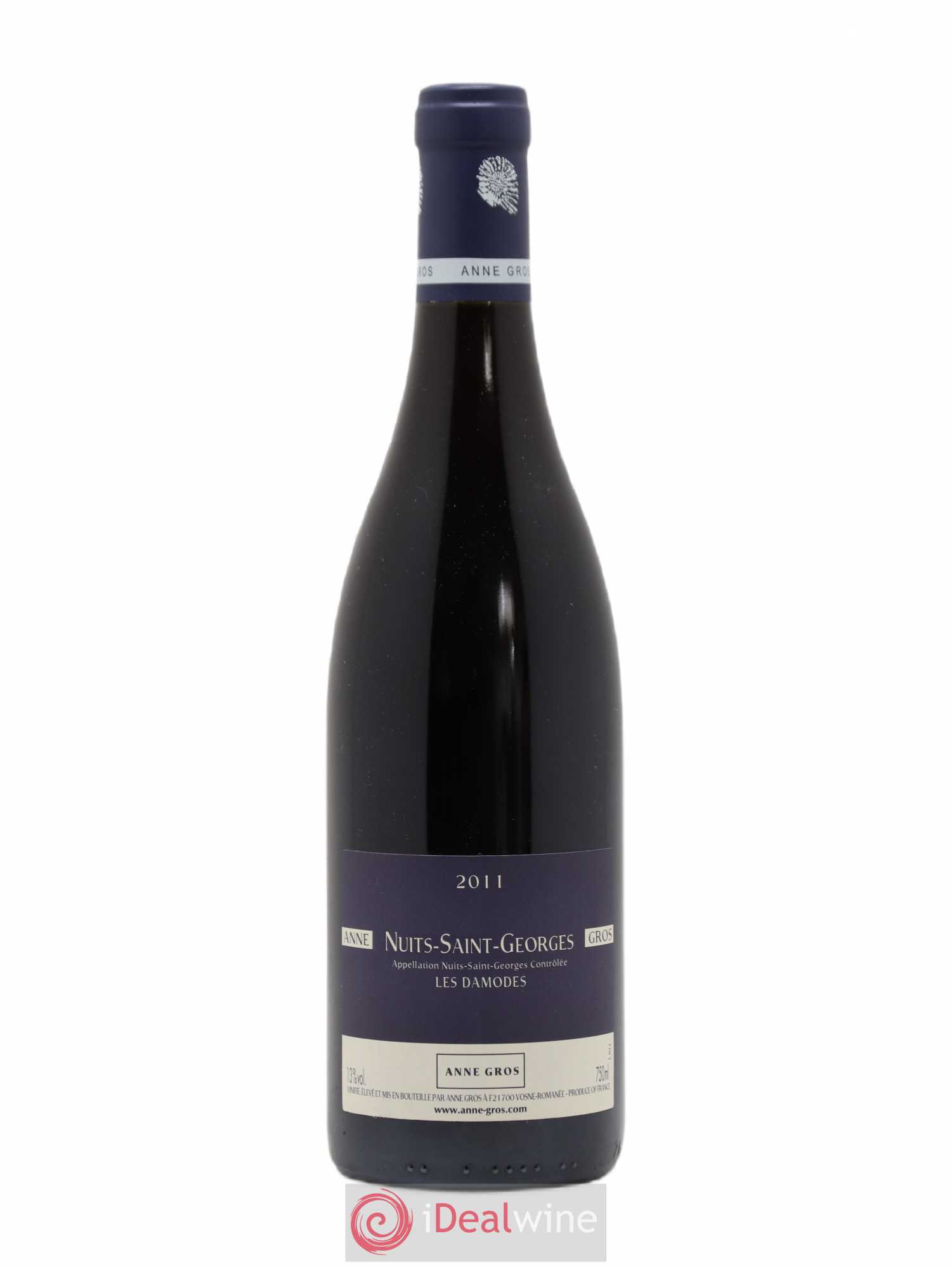 Nuits-Saint-Georges Les Damodes Domaine Anne Gros 2011 - Posten von 1 Flasche - 0
