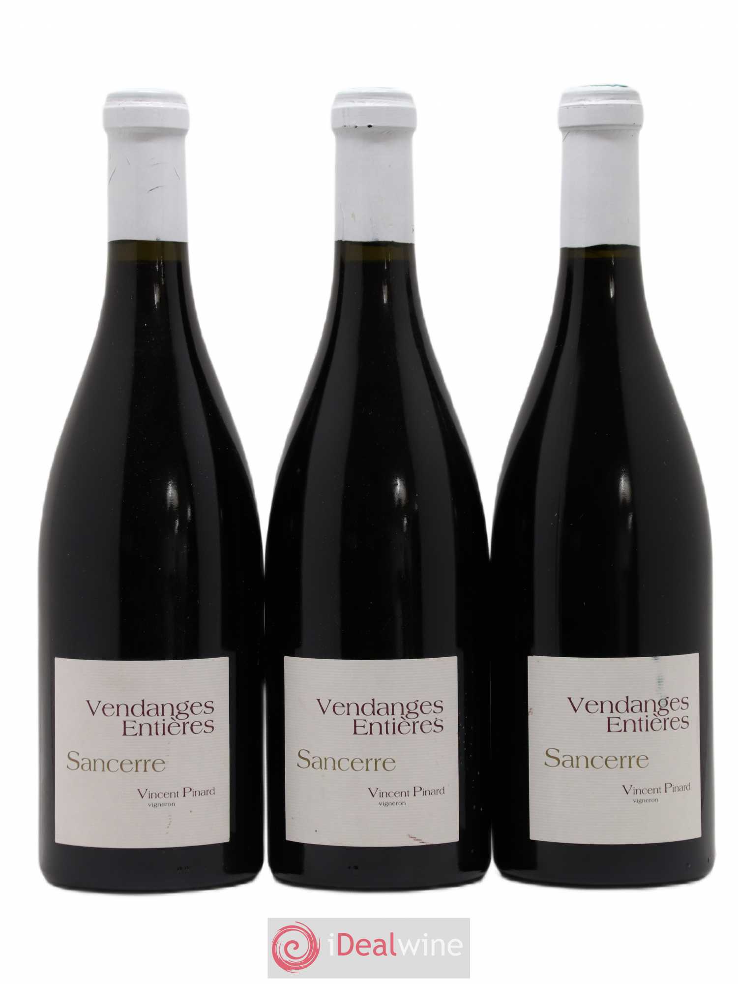 Sancerre Vendanges Entières Vincent Pinard 2008 - Lot de 3 bouteilles - 0