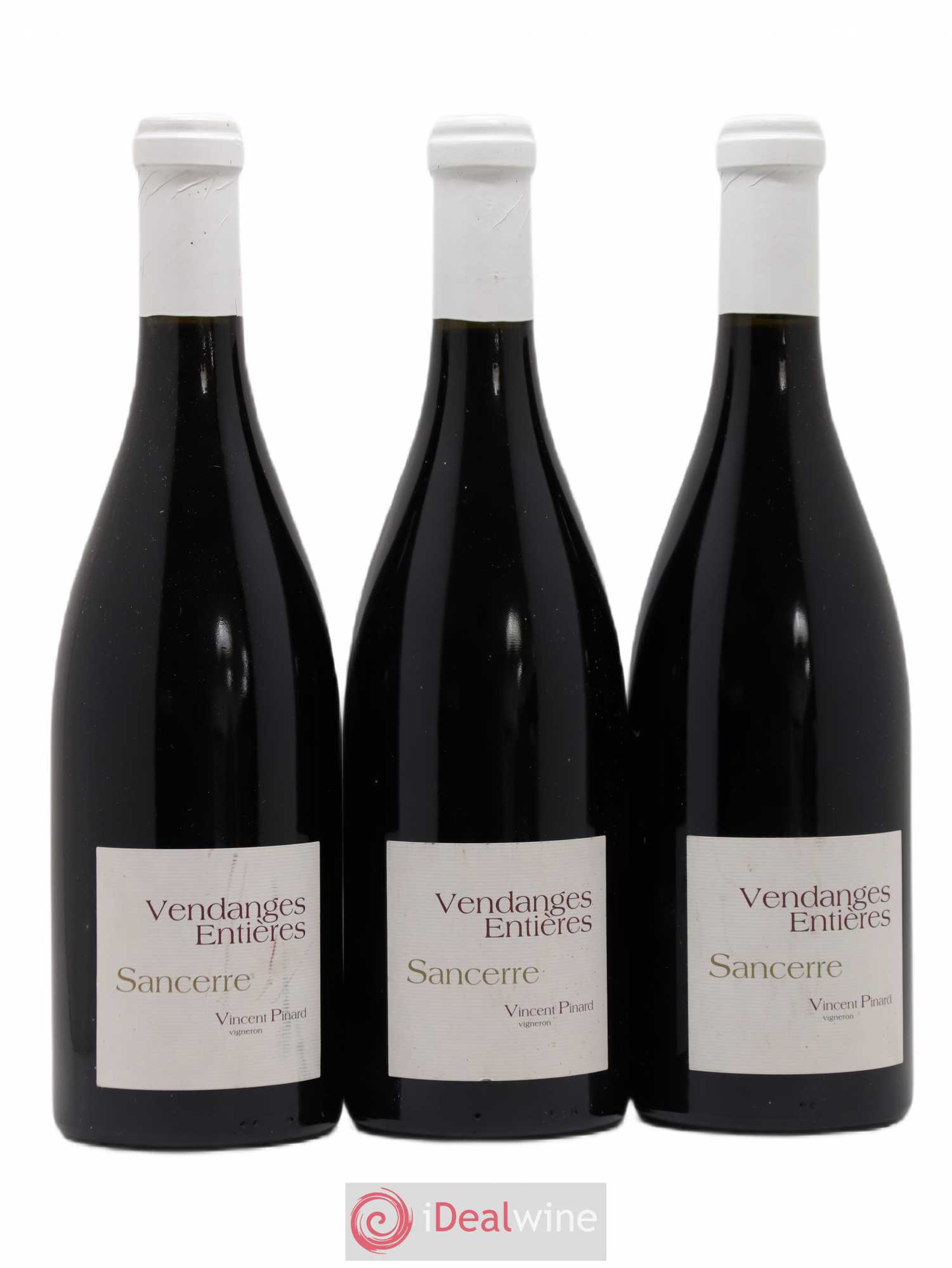 Sancerre Vendanges Entières Vincent Pinard 2009 - Lot de 3 bouteilles - 0