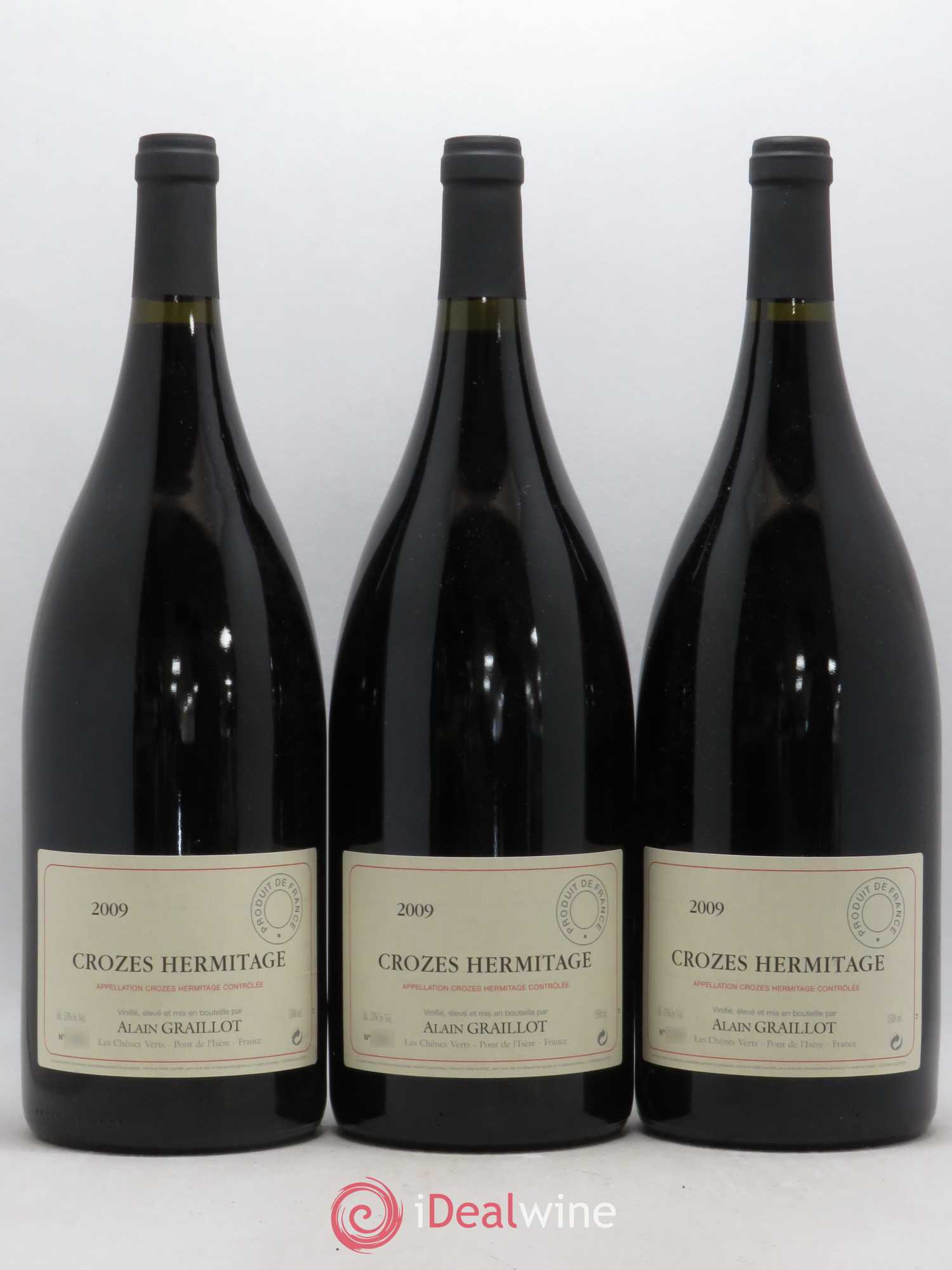 Crozes-Hermitage Domaine Graillot 2009 - Lot de 3 magnums - 0