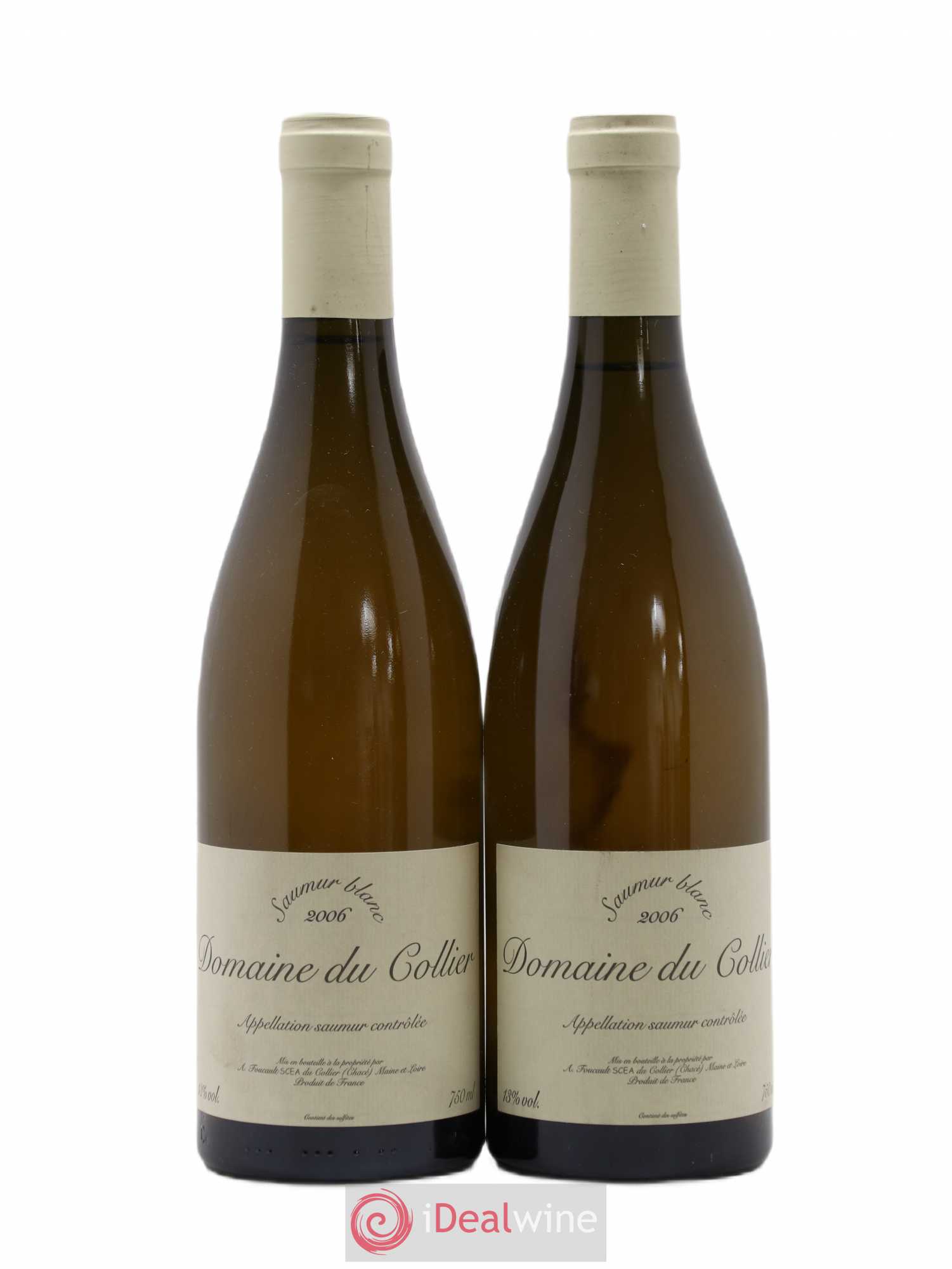 Saumur Domaine du Collier 2006 - Lot de 2 bouteilles - 0