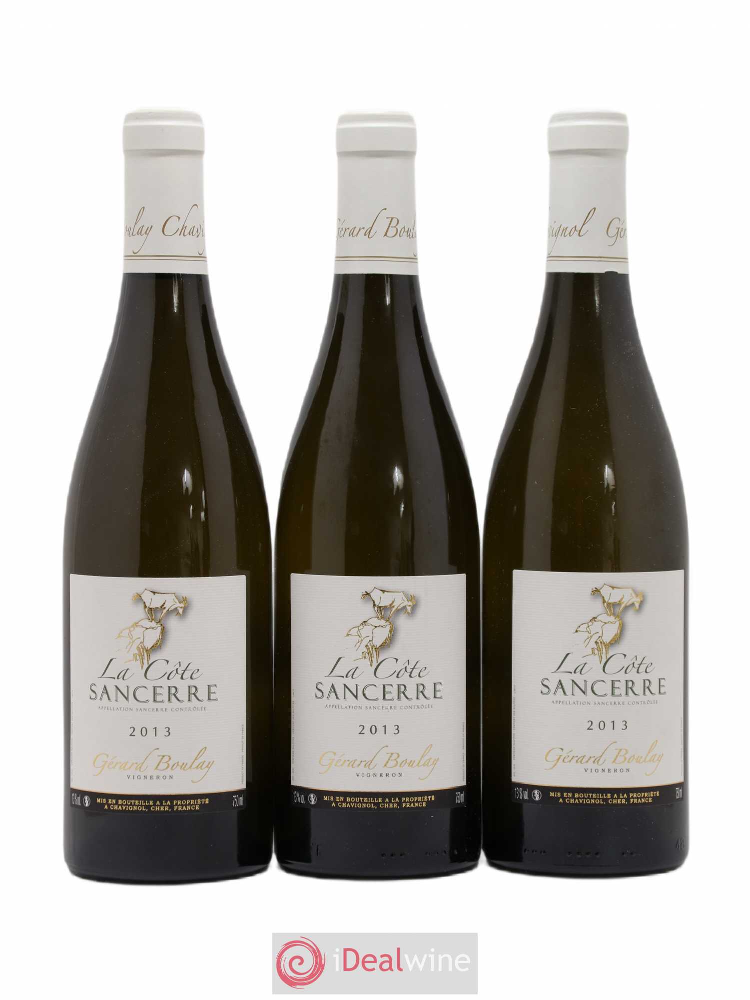 Sancerre La Côte Gérard Boulay 2013 - Lot de 3 bouteilles - 0
