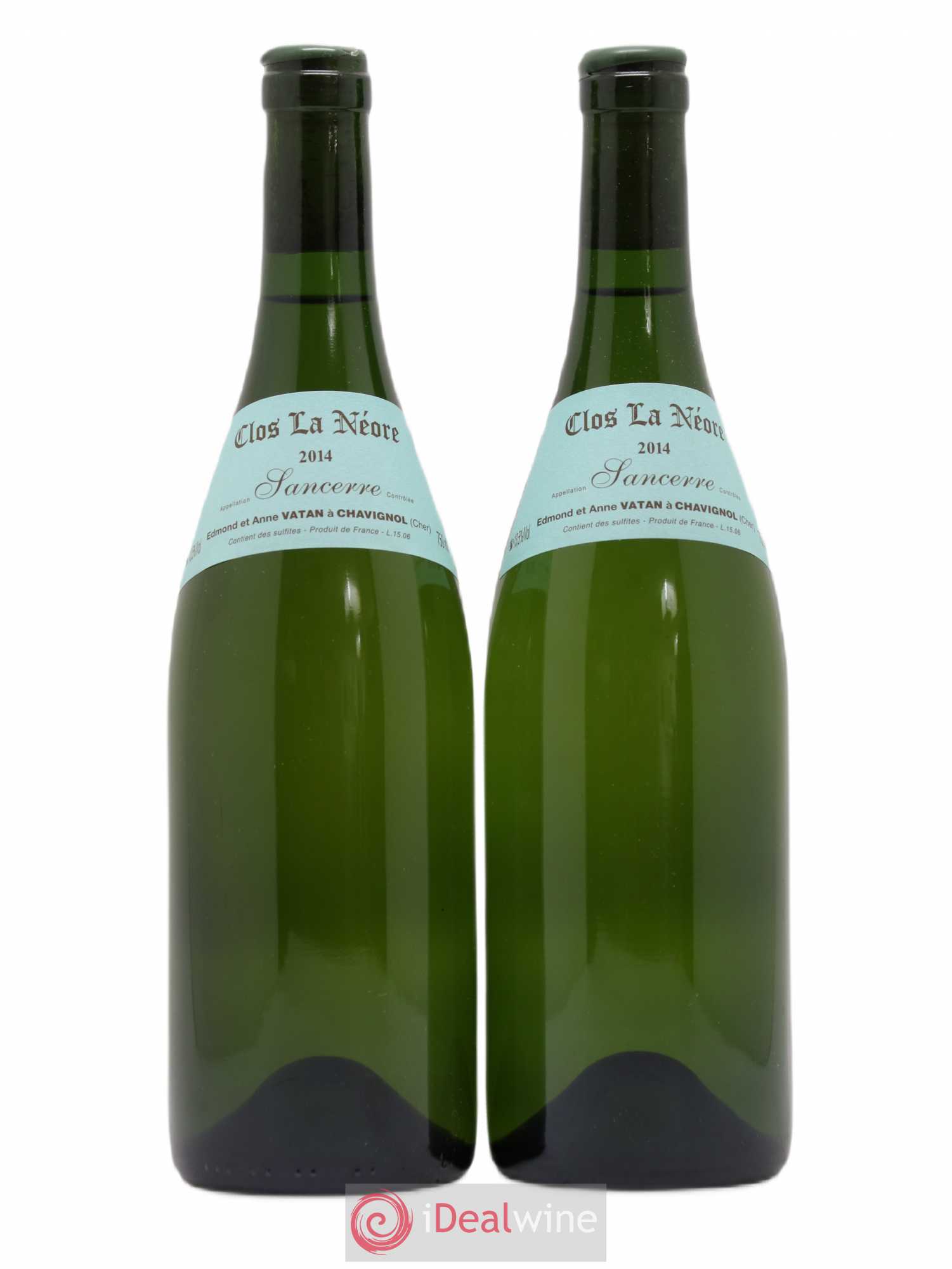 Sancerre Clos la Neore Edmond Vatan 2014 - Lot de 2 bouteilles - 0
