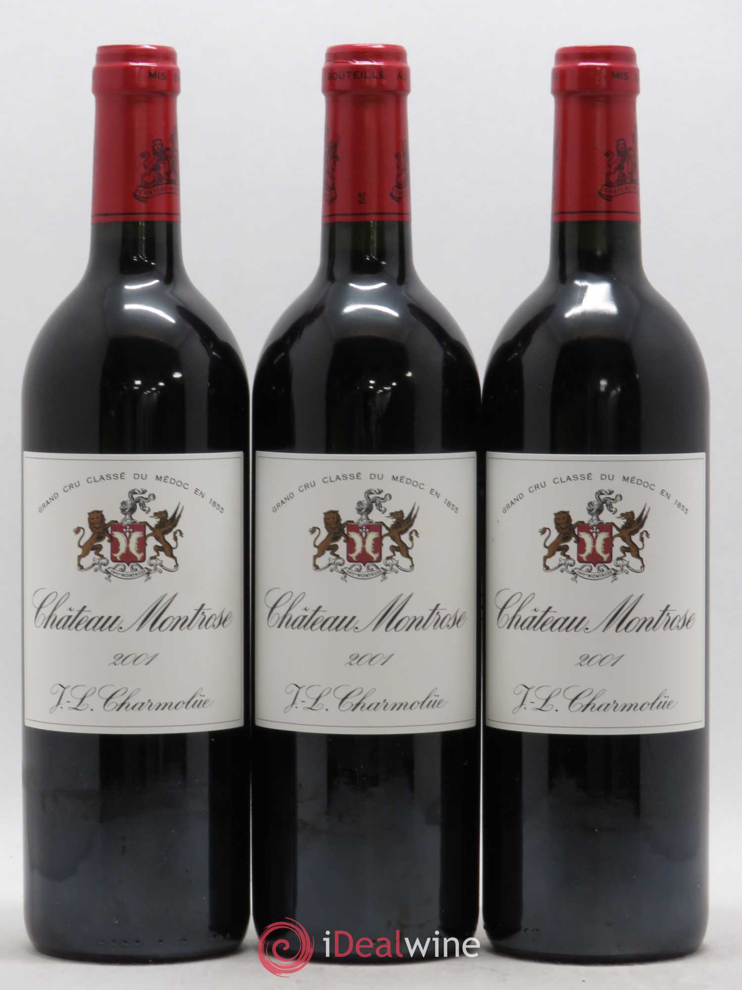 Château Montrose 2ème Grand Cru Classé 2001 - Lot de 12 bouteilles - 1
