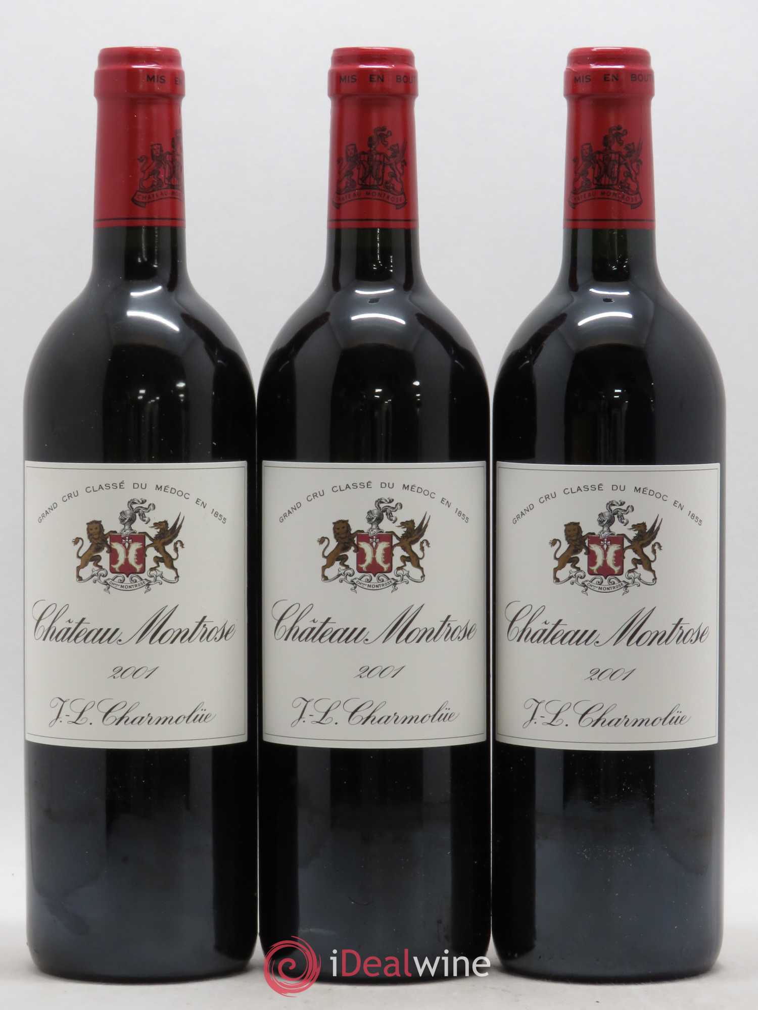Château Montrose 2ème Grand Cru Classé 2001 - Lot de 12 bouteilles - 2