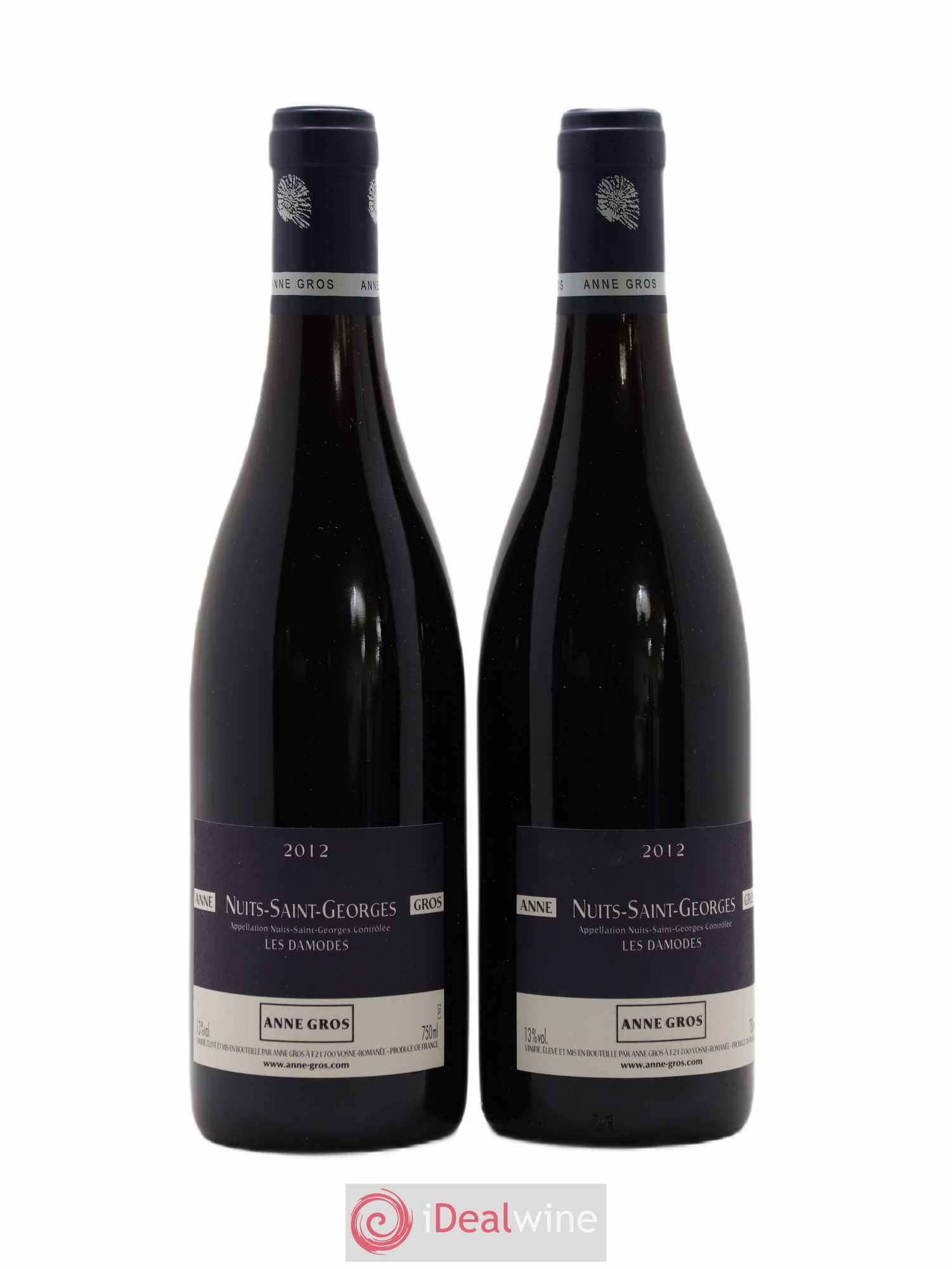 Nuits-Saint-Georges Domaine Anne Gros Les Damodes 2012 - Posten von 2 Flaschen - 0