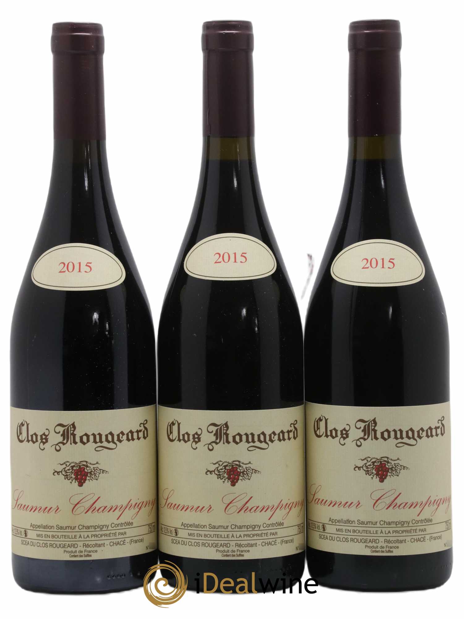 Saumur-Champigny Clos Rougeard 2015 - Lot de 3 bouteilles - 0