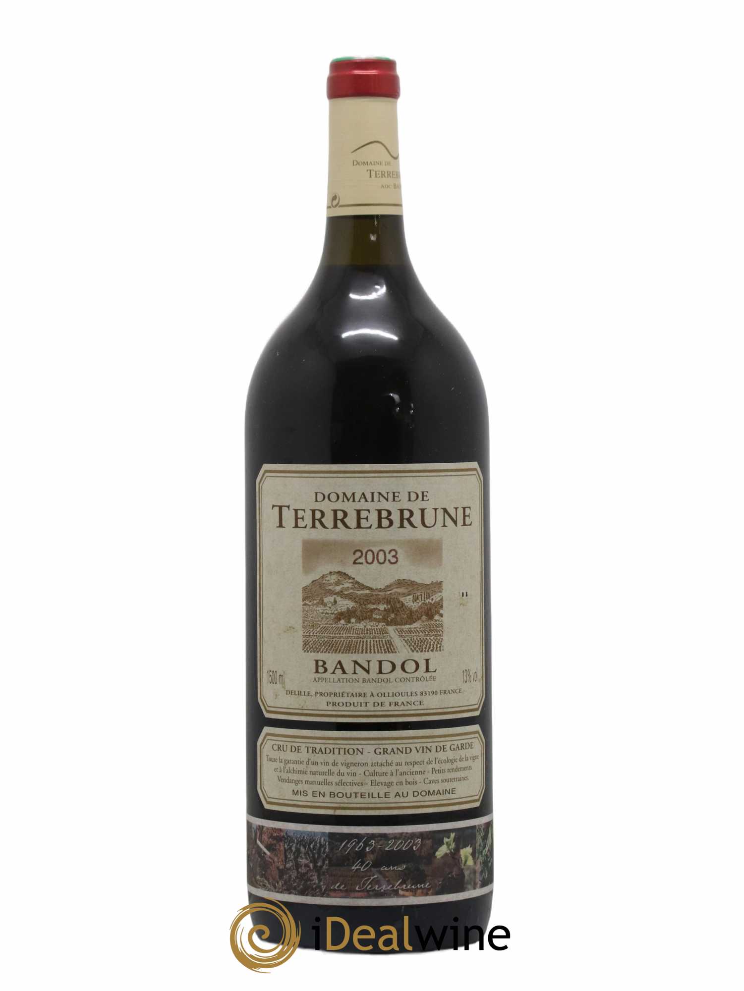 Bandol Terrebrune (Domaine de) 2003 - Lot de 1 magnum - 0