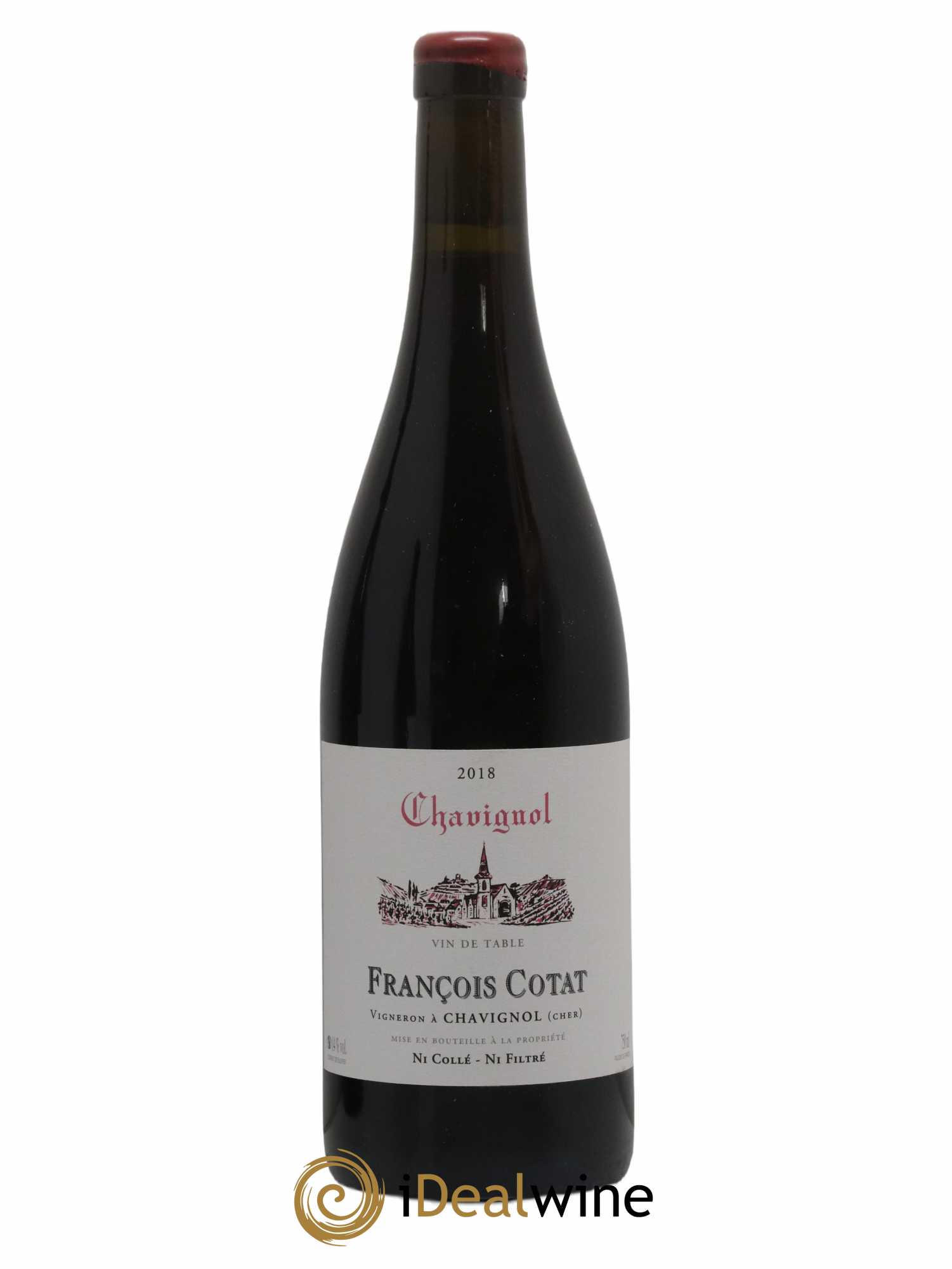 Vin de table - Chavignol François Cotat 2018 - Lot de 1 bouteille - 0