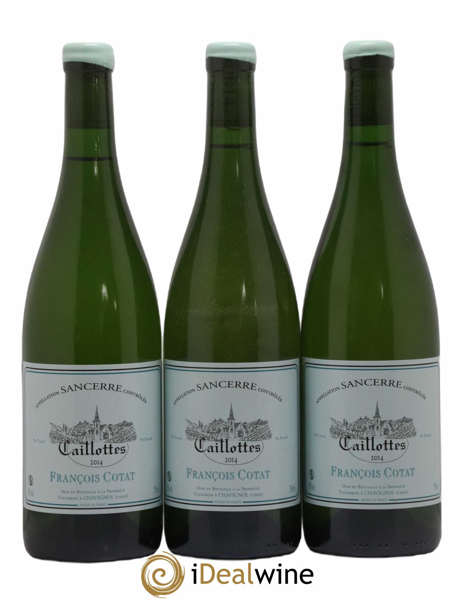 Sancerre Les Caillottes François Cotat 2014 - Lot de 3 bouteilles - 0
