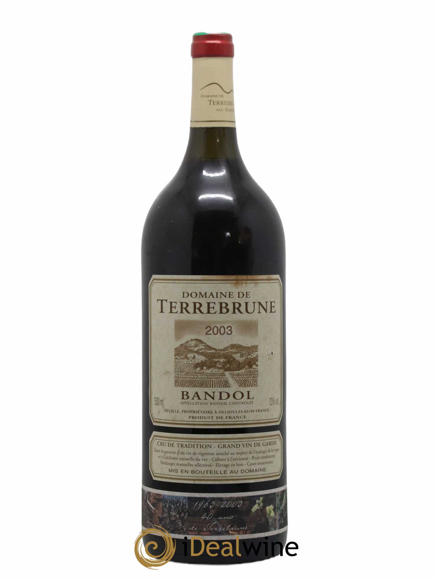 Bandol Terrebrune (Domaine de) 2003 - Lot de 1 magnum - 0