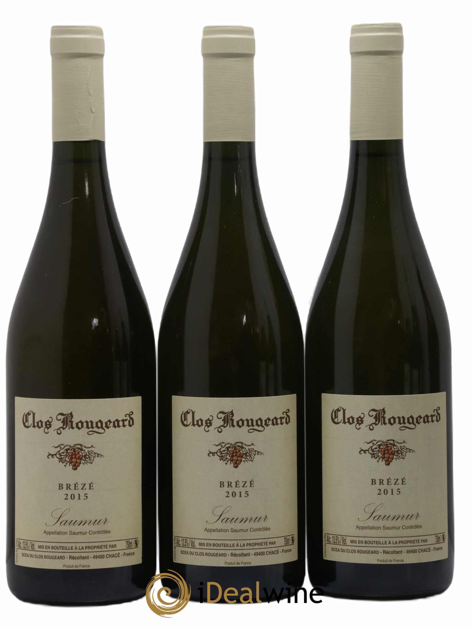 Saumur Brézé Clos Rougeard 2015 - Lot de 6 bouteilles - 1