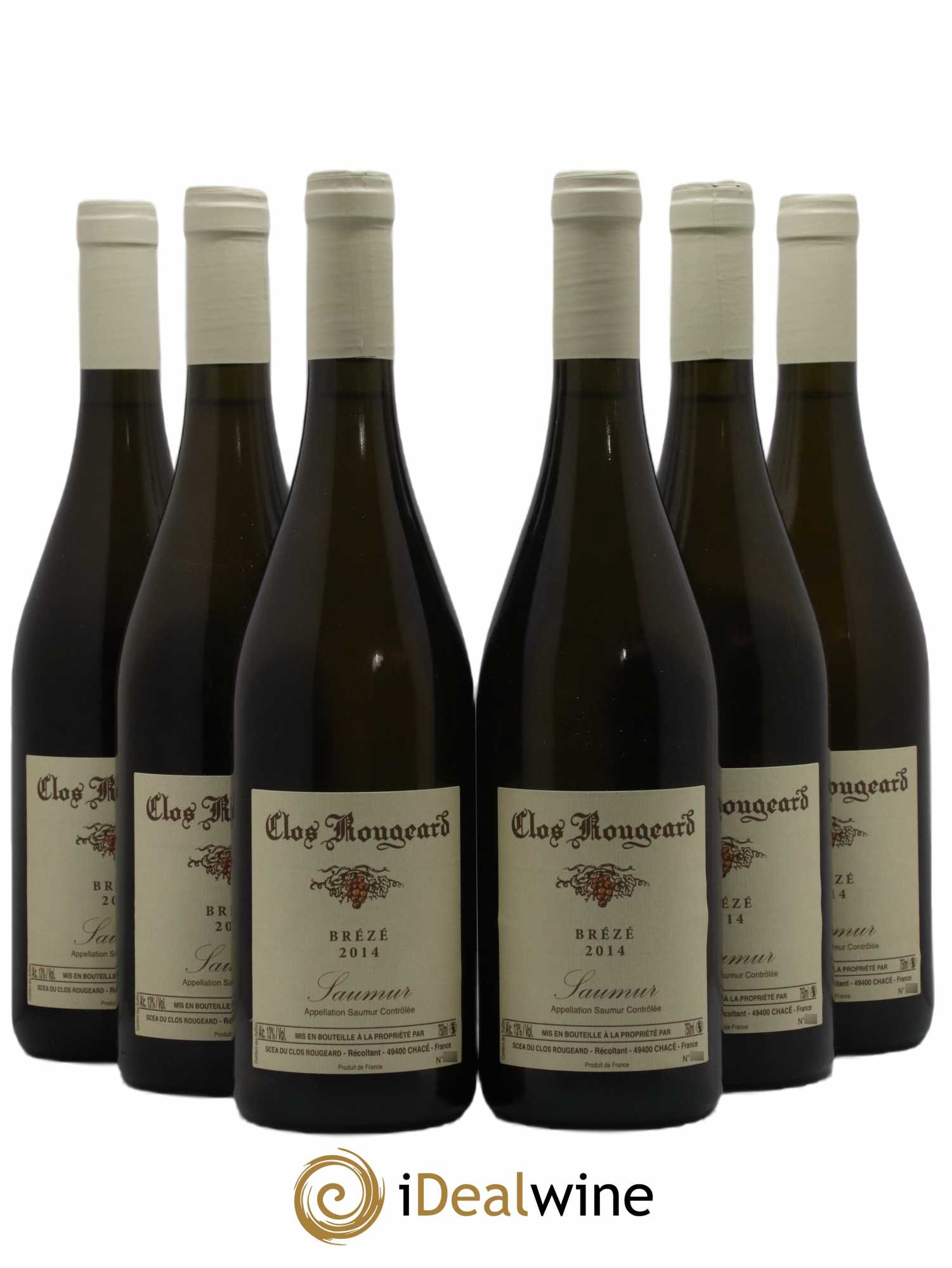 Saumur Brézé Clos Rougeard 2014 - Lot de 6 bouteilles - 0