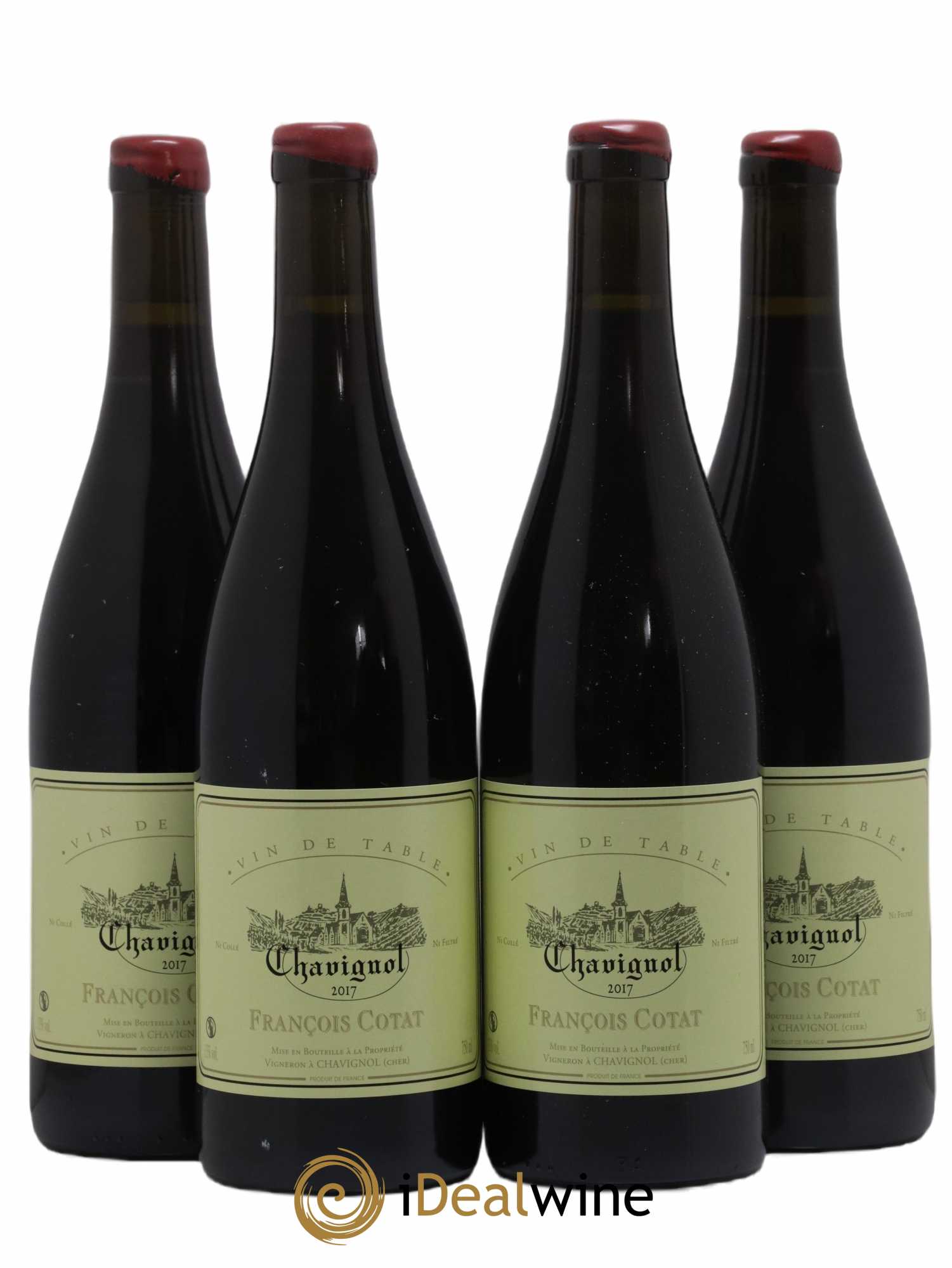 Vin de table - Chavignol François Cotat 2017 - Lot de 4 bouteilles - 0