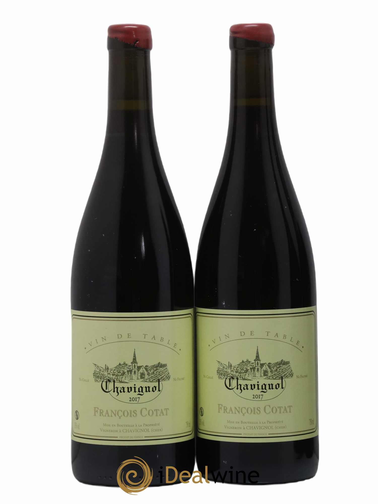 Vin de table - Chavignol François Cotat 2017 - Lot de 2 bouteilles - 0