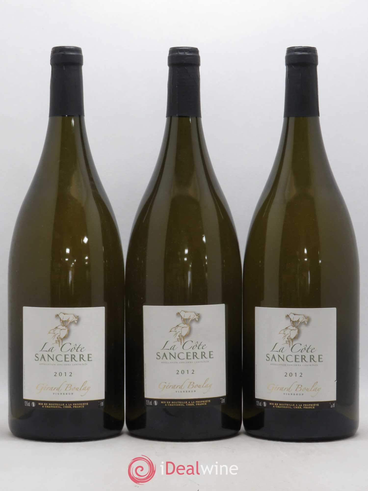 Sancerre La Côte Gérard Boulay 2012 - Lot de 3 magnums - 0