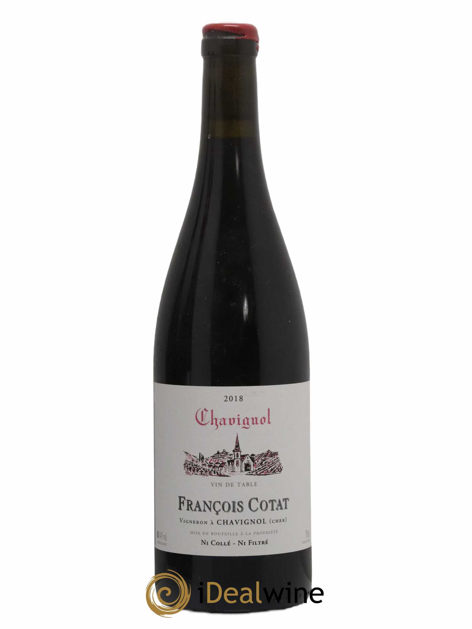 Vin de table - Chavignol François Cotat 2018 - Lot de 1 bouteille - 0