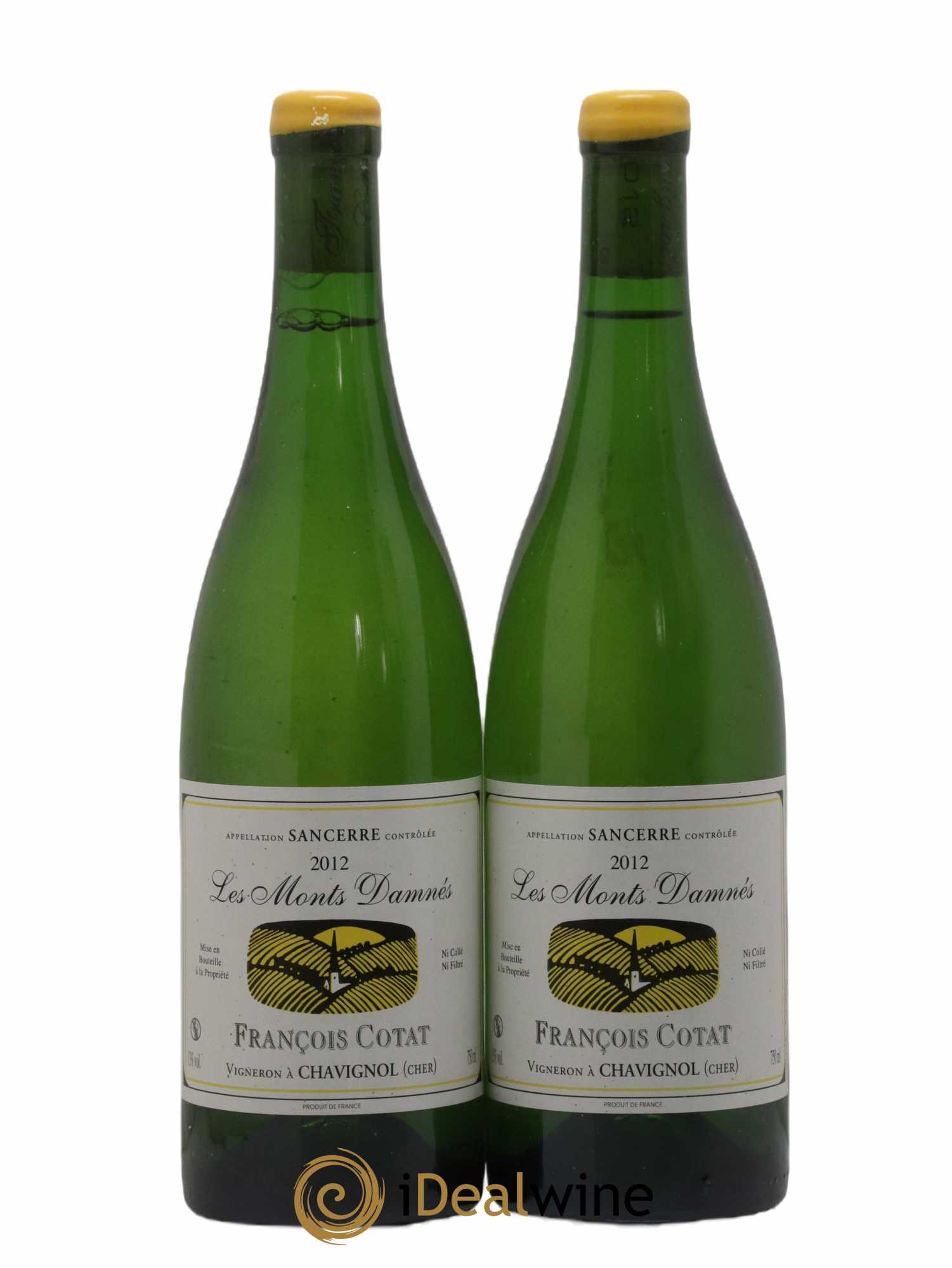 Sancerre Les Monts Damnés François Cotat 2012 - Lot de 2 bouteilles - 0