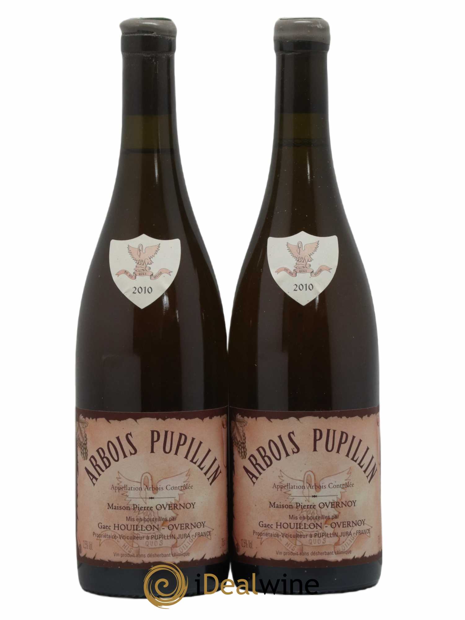 Arbois-Pupillin Chardonnay de macération (cire grise) Overnoy-Houillon (Domaine) 2010 - Lot de 2 bouteilles - 0